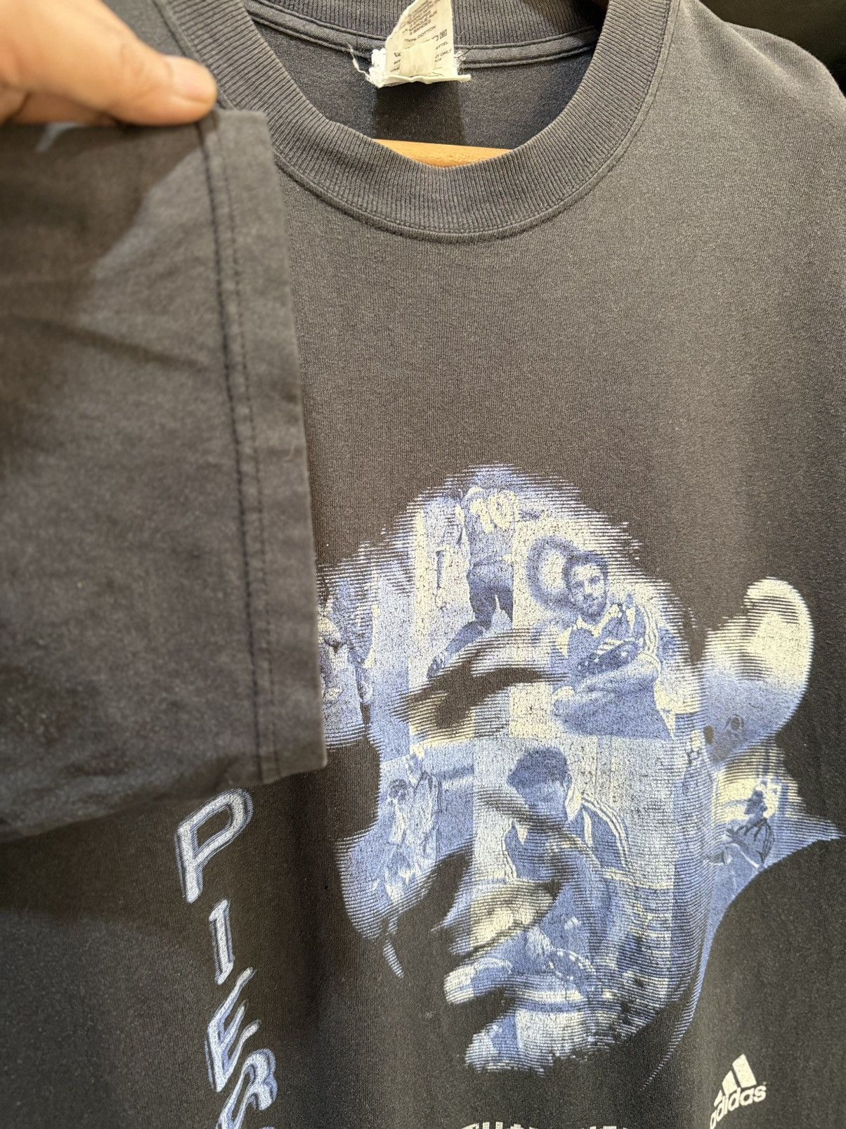 Adidas Thrashed Vintage Del Piero Player That Inspire Adidas Tee Size US L / EU 52-54 / 3 - 7 Thumbnail