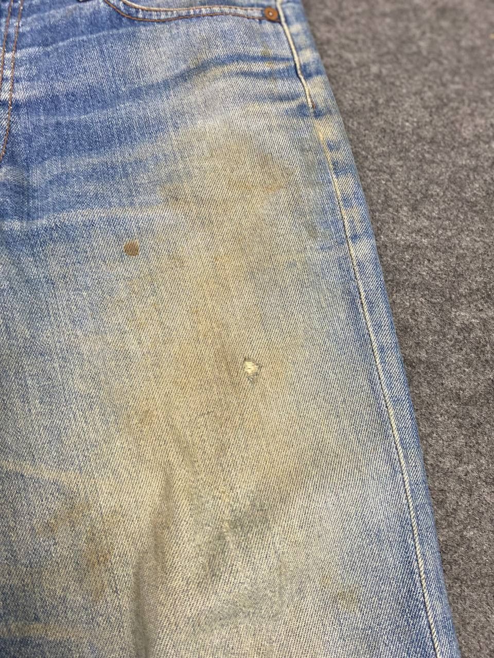 Japanese Brand vintage modoc japanese brands bootcut flare distressed denim Size US 34 / EU 50 - 10 Thumbnail