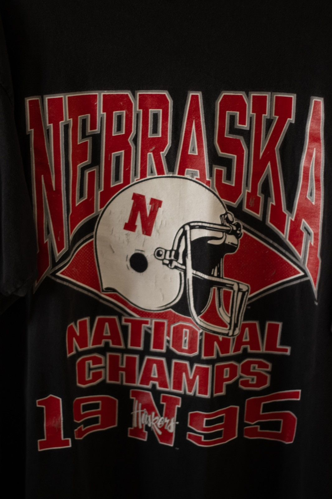 Vintage Vintage 1995 Nebraska Football National Championship Tee Size US XL / EU 56 / 4 - 3 Thumbnail