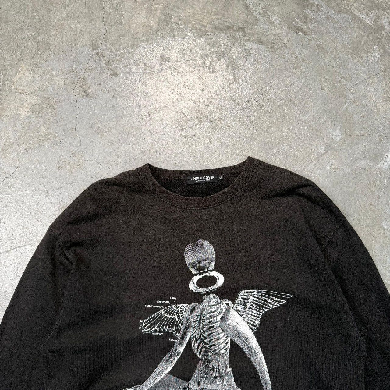 Undercover Vintage UNDERCOVER "No Angels" Sweatshirt Size US XL / EU 56 / 4 - 4 Thumbnail