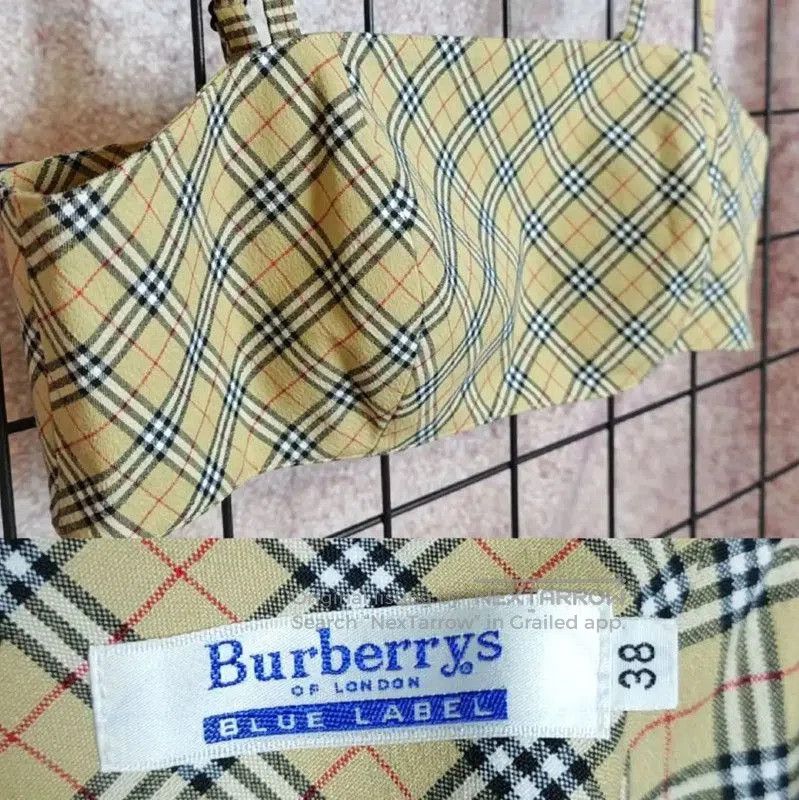 Burberry Burberry Brown Summer Plaid Crop Top. Size S / US 4 / IT 40 - 2 Thumbnail