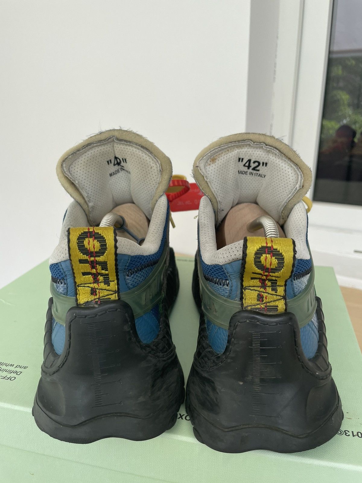 Off-White Off-White ODSY 1000 FW19 Size US 9 / EU 42 - 11 Thumbnail