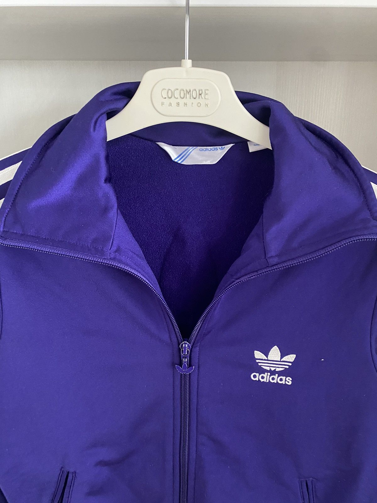 Adidas Vintage Adidas Zip Hoodie Japanese Avant-Garde Y2K Big Logo Size US S / EU 44-46 / 1 - 3 Thumbnail