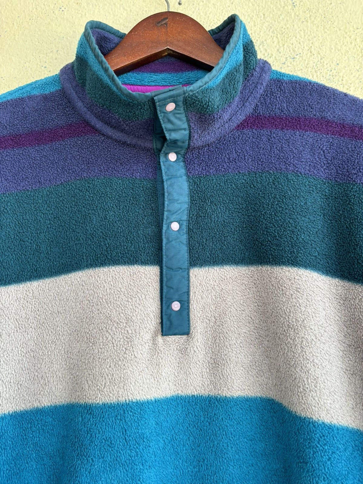 L.L. Bean × Vintage Vintage LL Bean Multicolour Half Button Ups Fleece Size US S / EU 44-46 / 1 - 3 Thumbnail