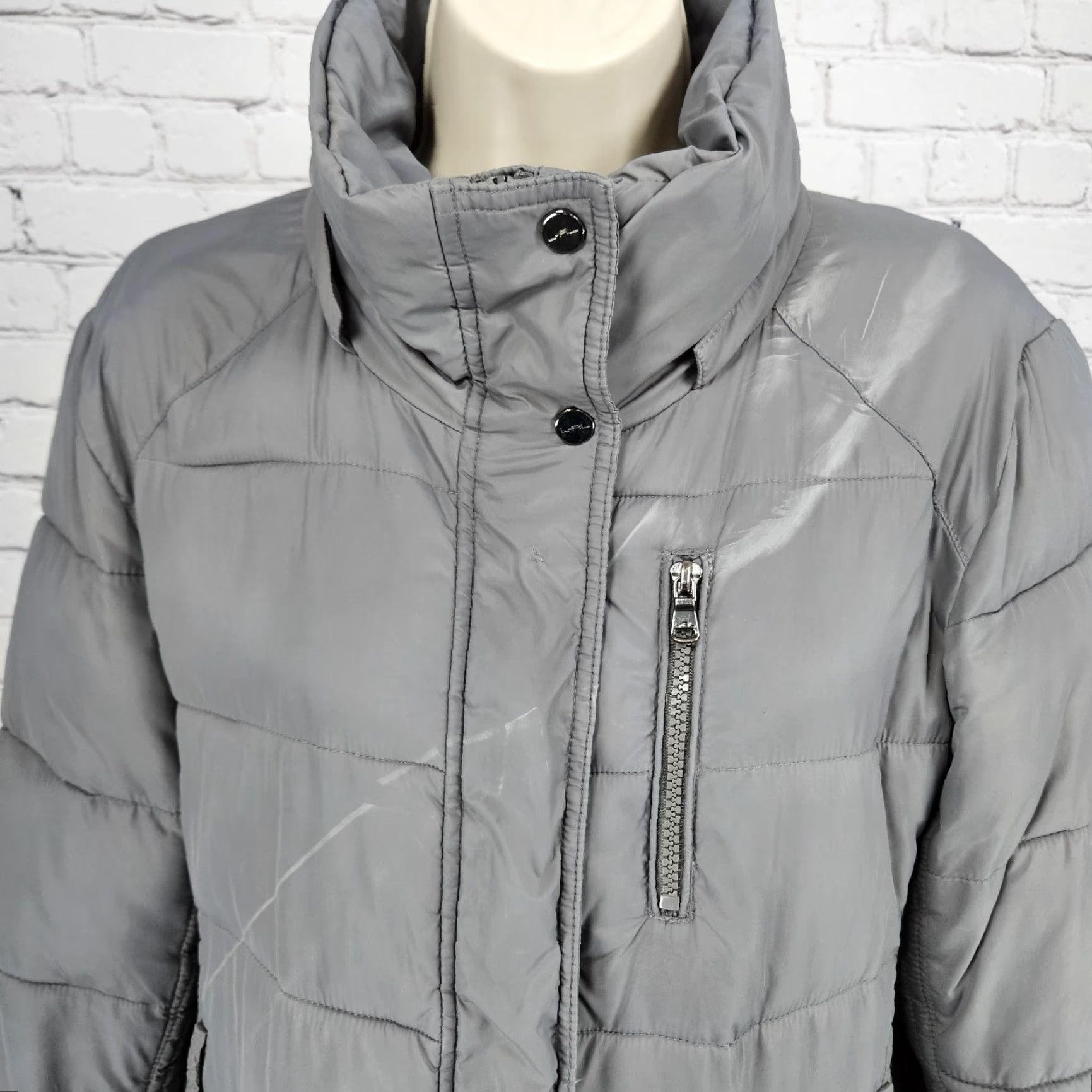 Ralph Lauren Lauren Ralph Lauren Grey Insulated Zip Parka Puffer Jacket Long Coat Large L Mens? (Wait) Size L / US 10 / IT 46 - 4 Thumbnail