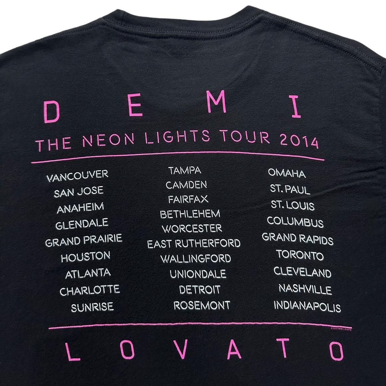 Band Tees × Hanes Demi Lovato 2014 Tour T-Shirt Size US L / EU 52-54 / 3 - 5 Thumbnail