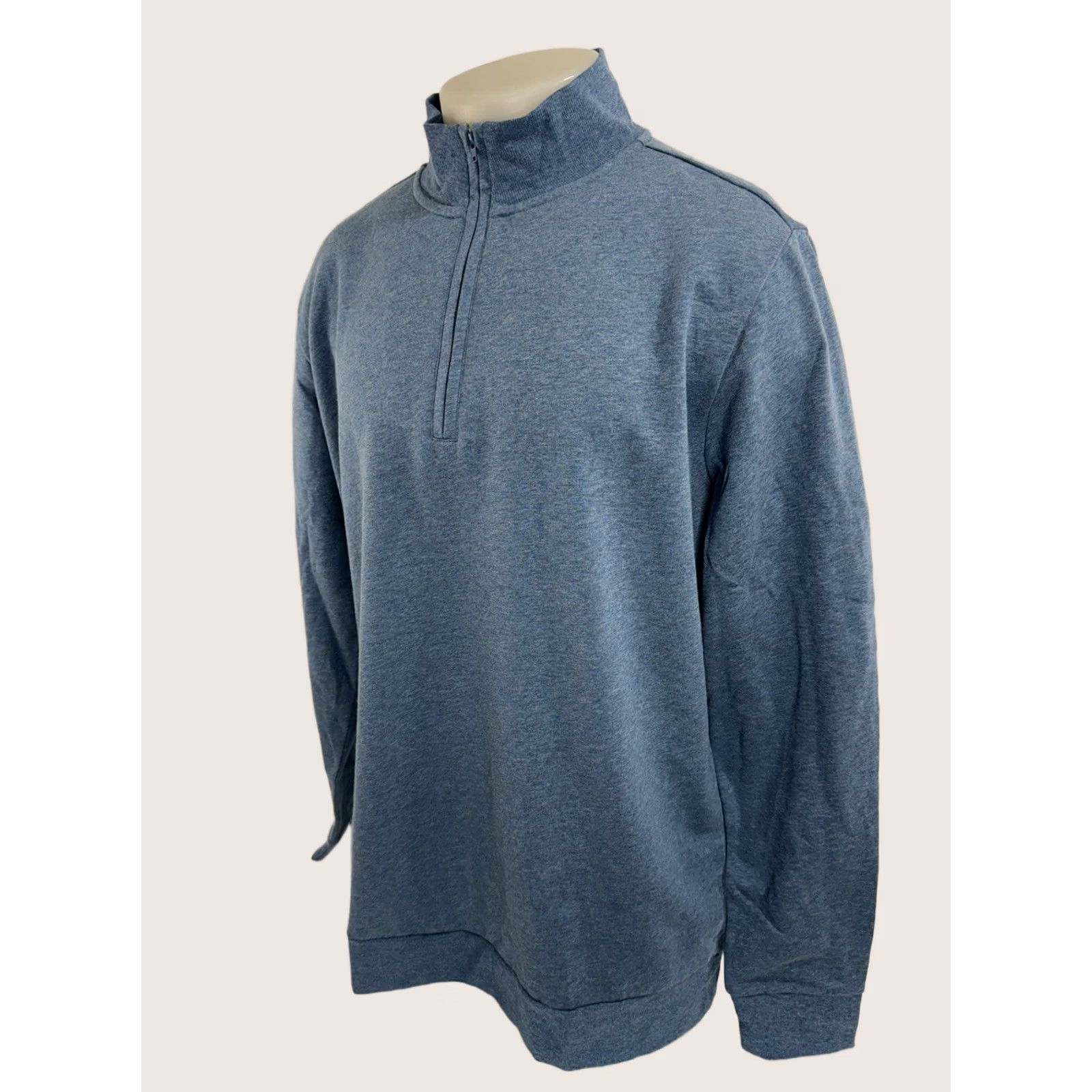 Vintage Criquet Austin - NEW w TAG - Fleece 1/4 Zip Pullover Mens XL Sweater Jacket Blue - Mens XL Fleece Pullover 1/4 Zip CQ32 Size US XL / EU 56 / 4 - 1 Thumbnail