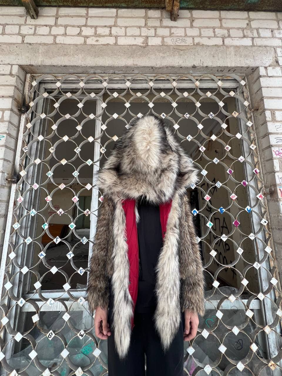 Vintage Vintage Y2K Opium Fuzzy Fur Bunny Hood Owens Style hat Size ONE SIZE - 3 Thumbnail