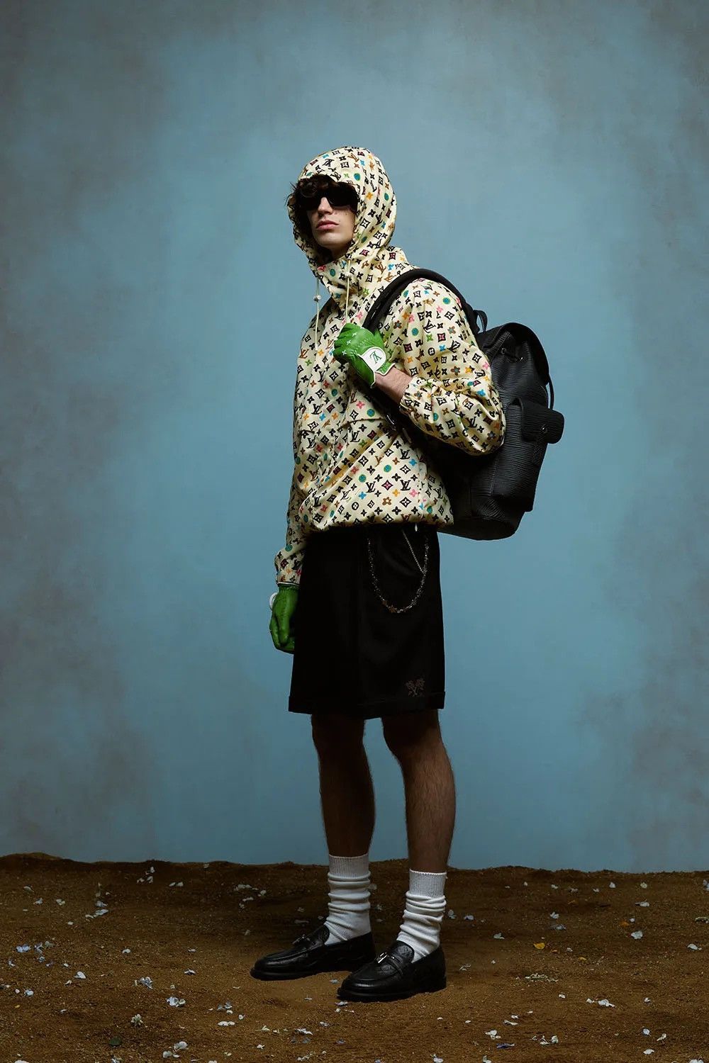 Louis Vuitton × Tyler The Creator MONOGRAM PRINT WINDBREAKER JACKET Size US XXL / EU 58 / 5 - 6 Thumbnail