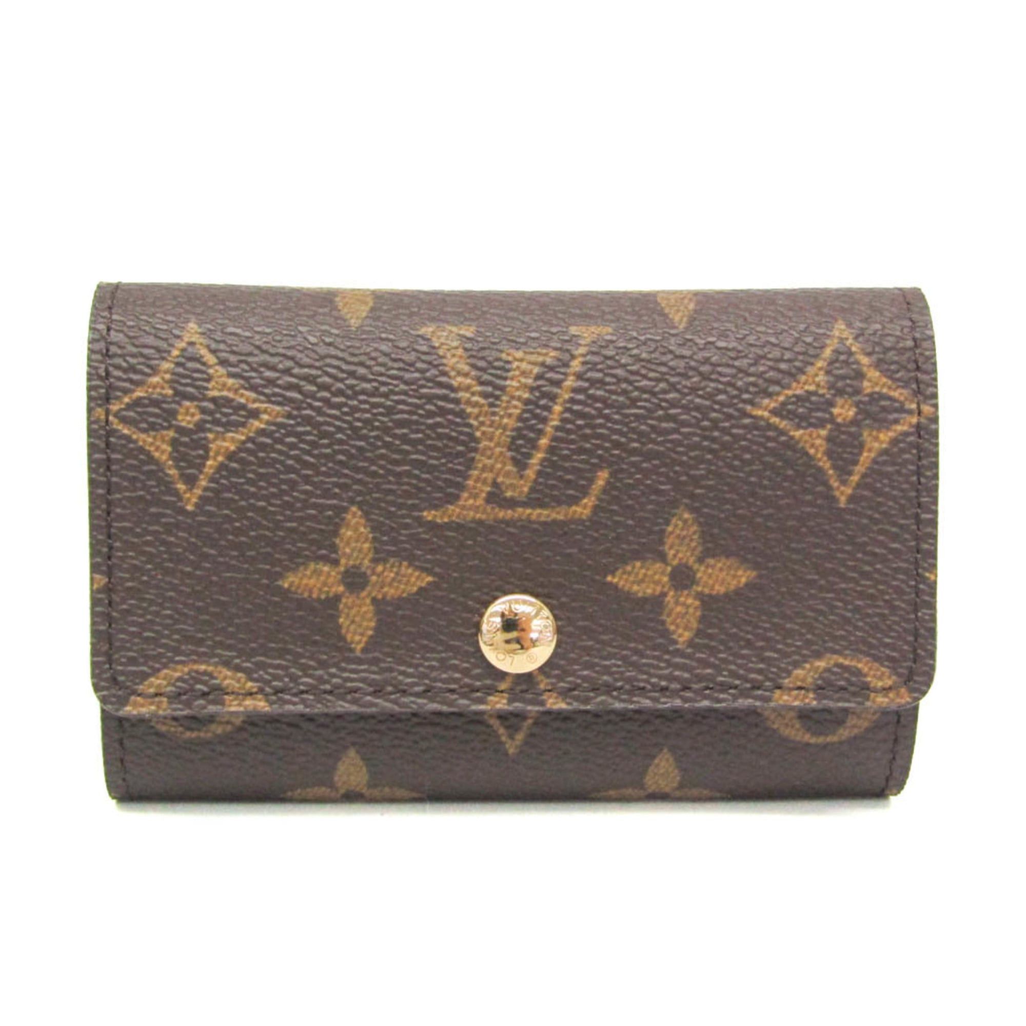 Louis Vuitton Louis Vuitton Monogram Key Holder 6 M62630 Men,Women Monogram Key Case Brown Size ONE SIZE - 1 Thumbnail