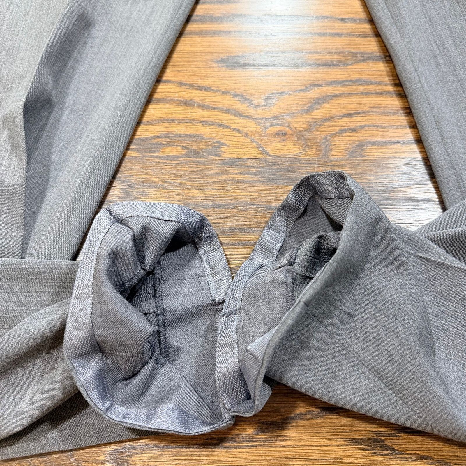 Other Meyer "Bonn" Modern Fit Chinos 34 Gray Luxury Trouser Size US 34 / EU 50 - 11 Thumbnail