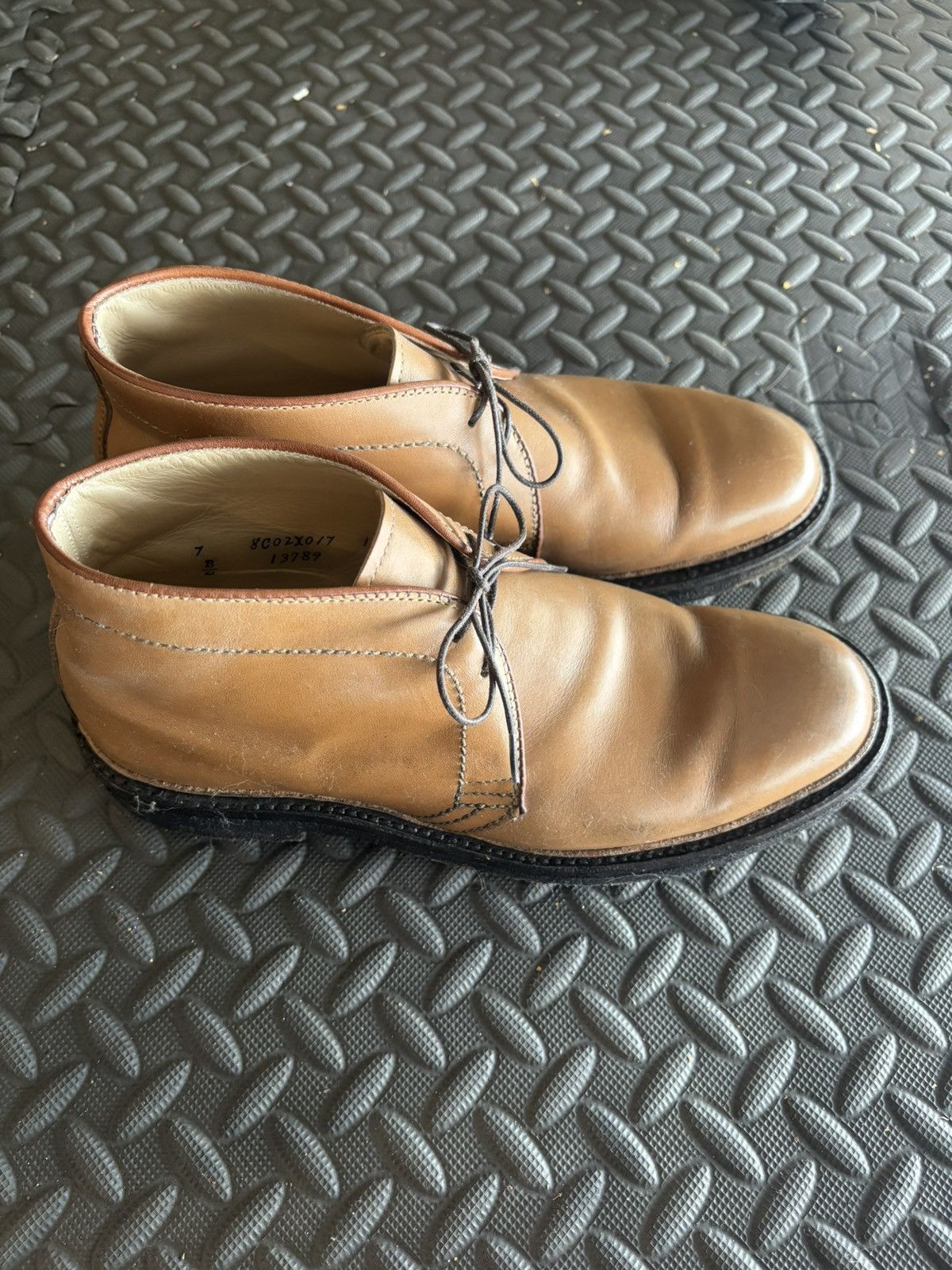 Alden Alden 13789 Natural Chromexcel Chukka Size US 7 / EU 40 - 2 Thumbnail