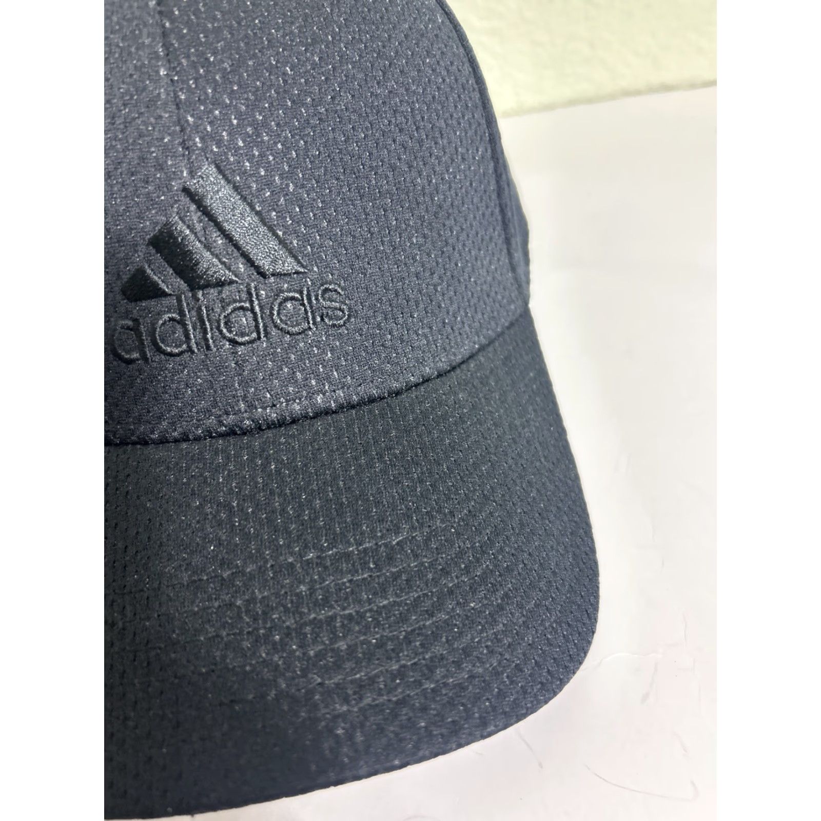 Adidas adidas aeroready Black On Black Flex Baseball Hat L/XL Baseball Cap Mens Black Flex fit Adidas Hat Size ONE SIZE - 5 Thumbnail