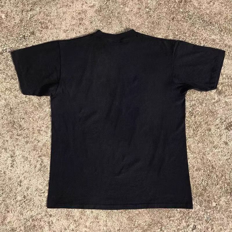 Japanese Brand × Vintage Black casual retro street fashion girls printed t-shirt Size US M / EU 48-50 / 2 - 2 Thumbnail