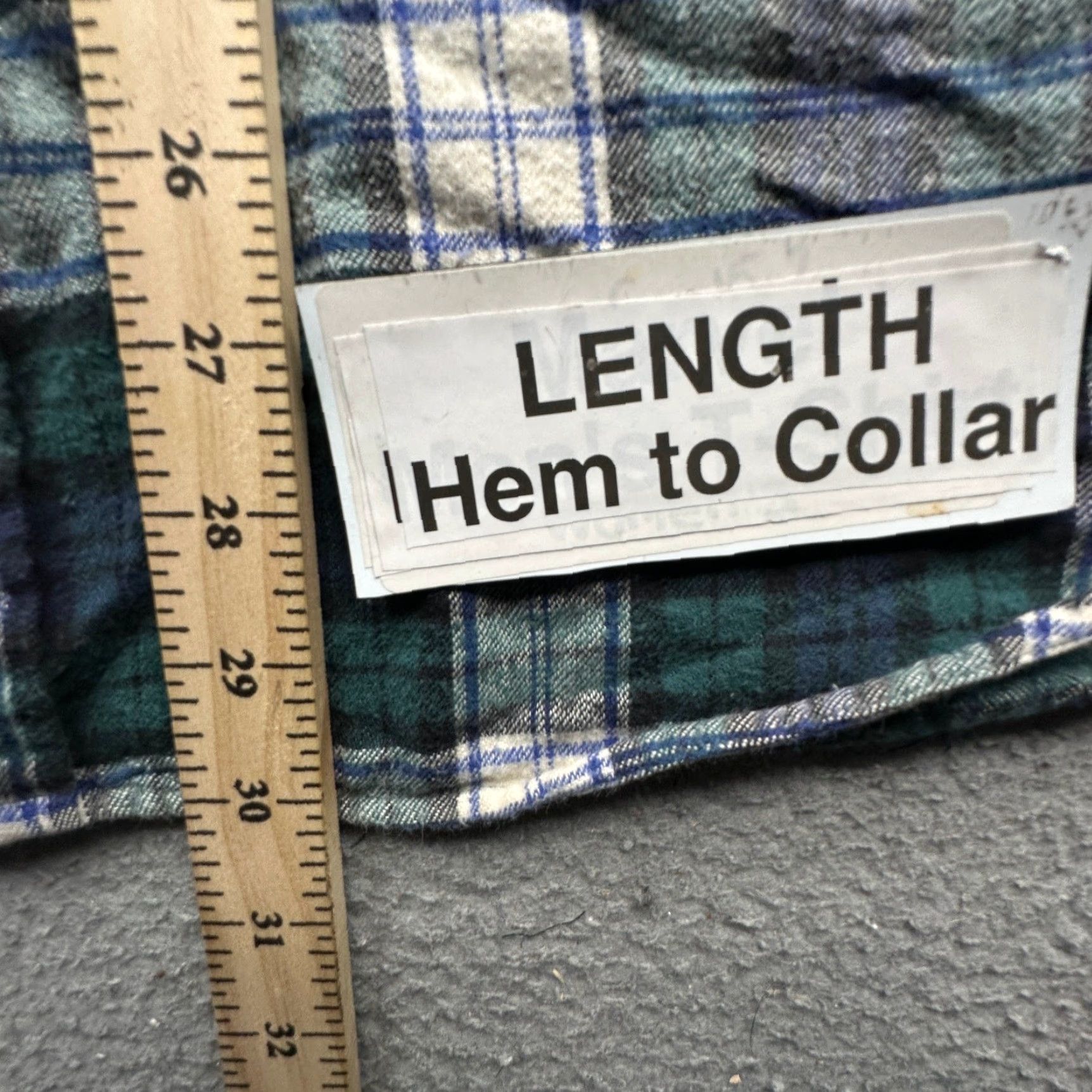 Vintage VINTAGE LL Bean Green Plaid Flannel Button Up Large Long Sleeve Button Down Shirt Mens Size US L / EU 52-54 / 3 - 5 Thumbnail