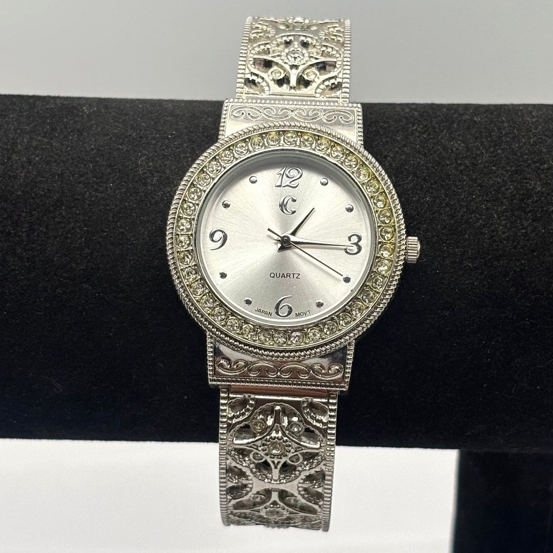 Other Silver Crystal Charming Charlie Watch Size ONE SIZE - 1 Thumbnail