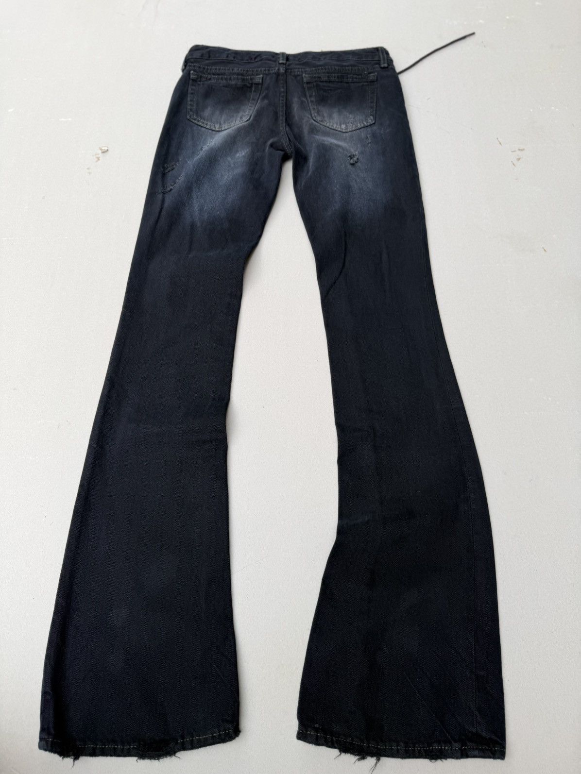 Japanese Brand Lace up flare jeans Size US 26 / EU 42 - 3 Thumbnail