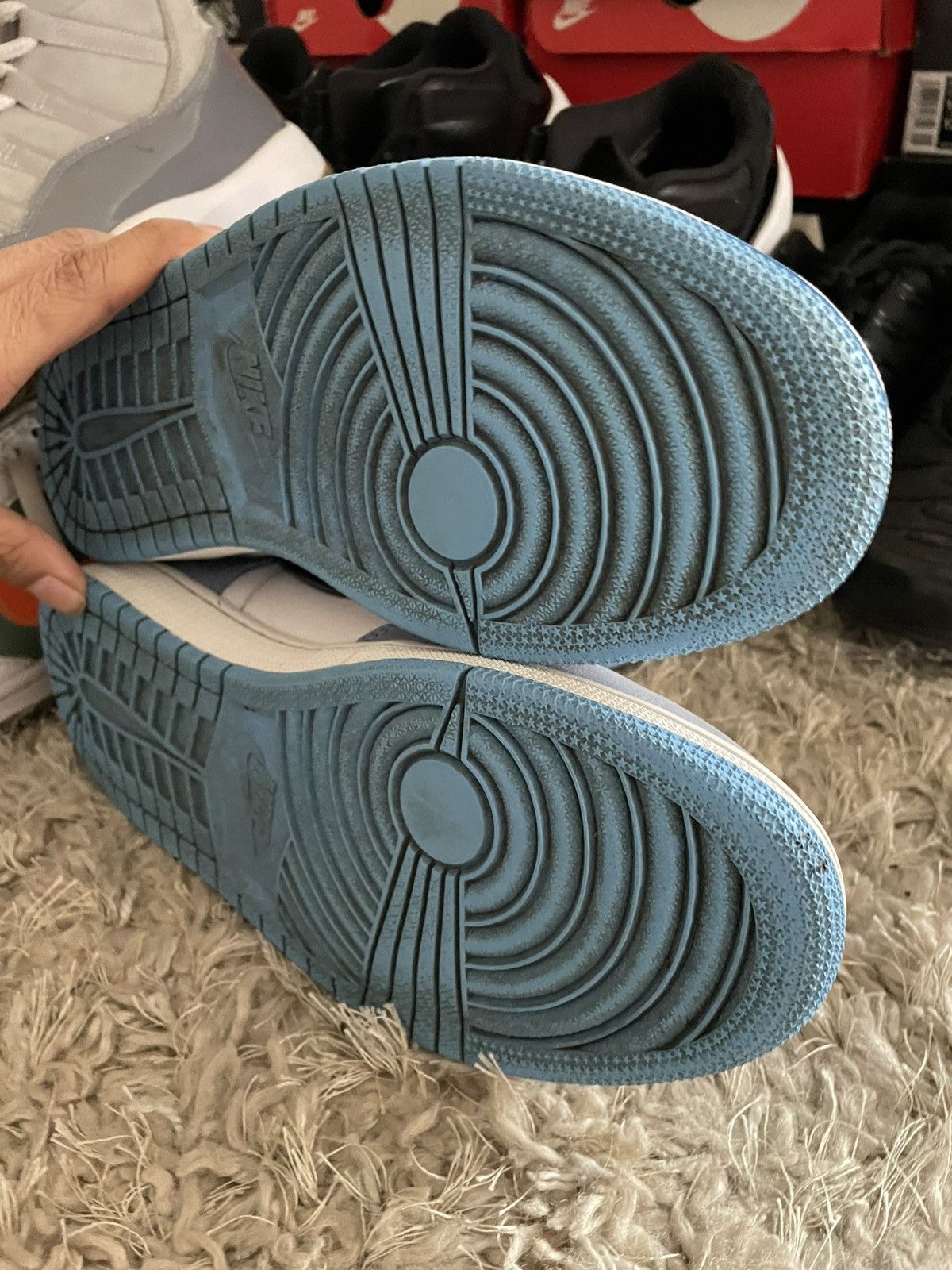 Jordan Brand Jordan 1 University Blue Size US 9 / EU 42 - 9 Thumbnail