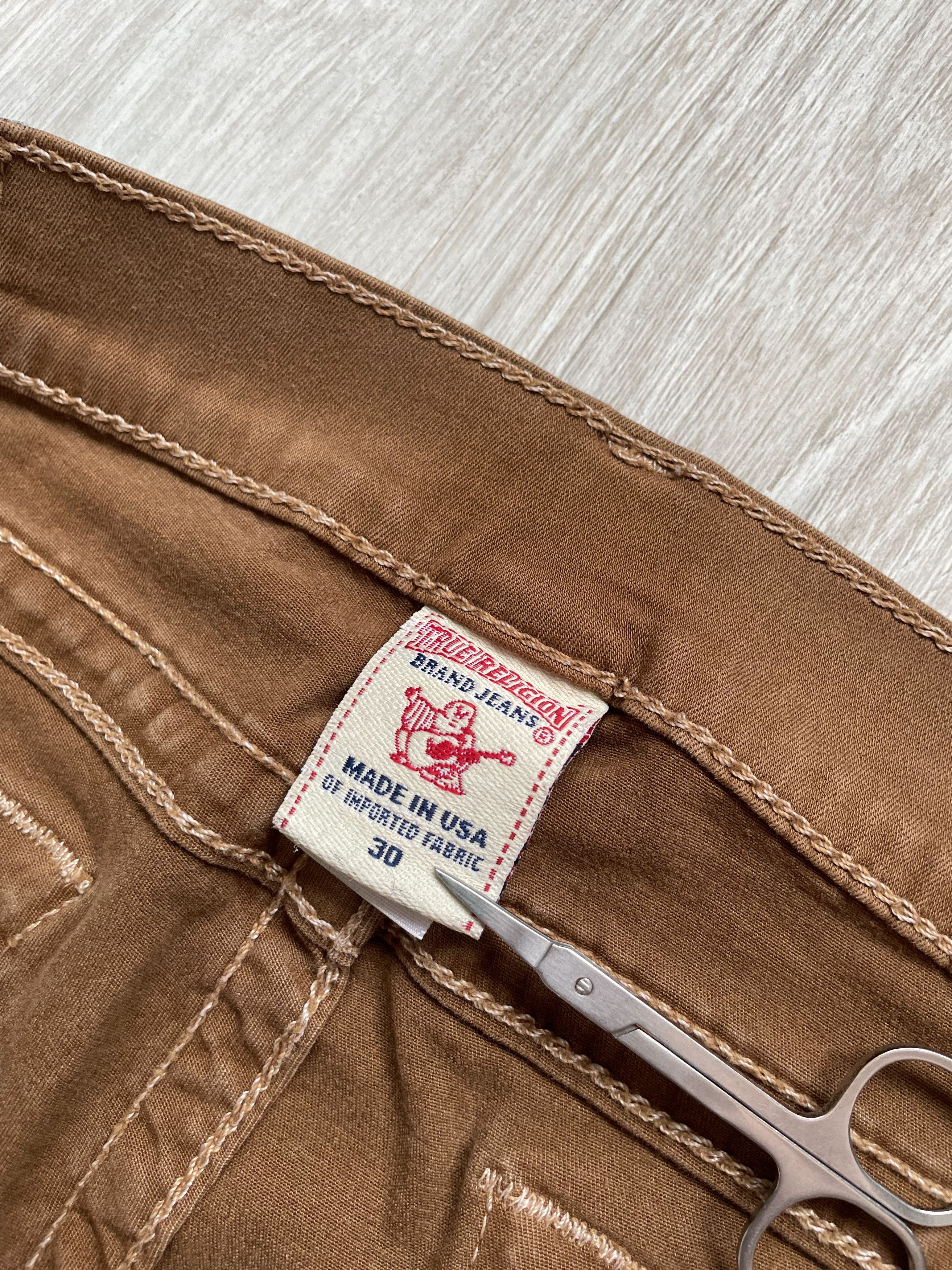 Japanese Brand Vintage Y2K True Religion Made in USA Jeans Size US 30 / EU 46 - 5 Thumbnail