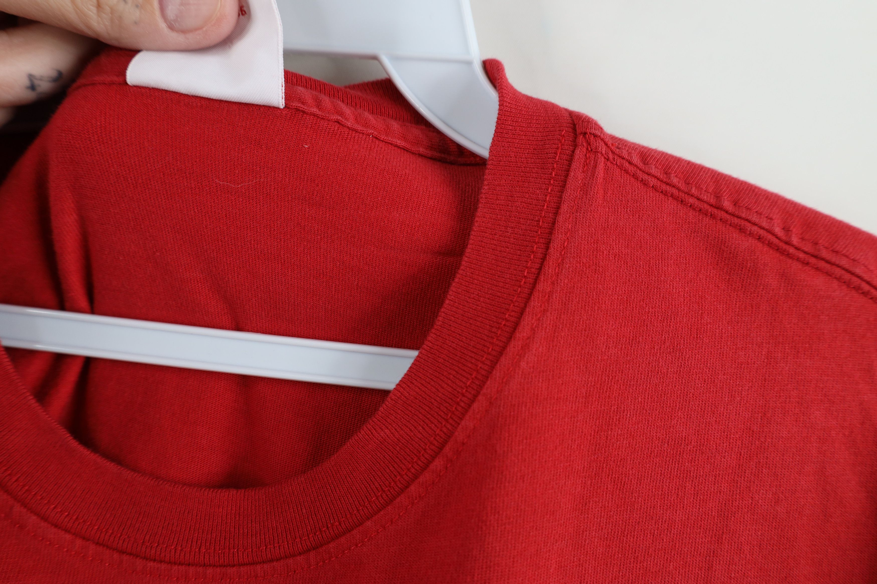 Brooks Brothers Vintage 90s Brooks Brothers Short Sleeve T-Shirt Red Cotton Size US L / EU 52-54 / 3 - 6 Thumbnail