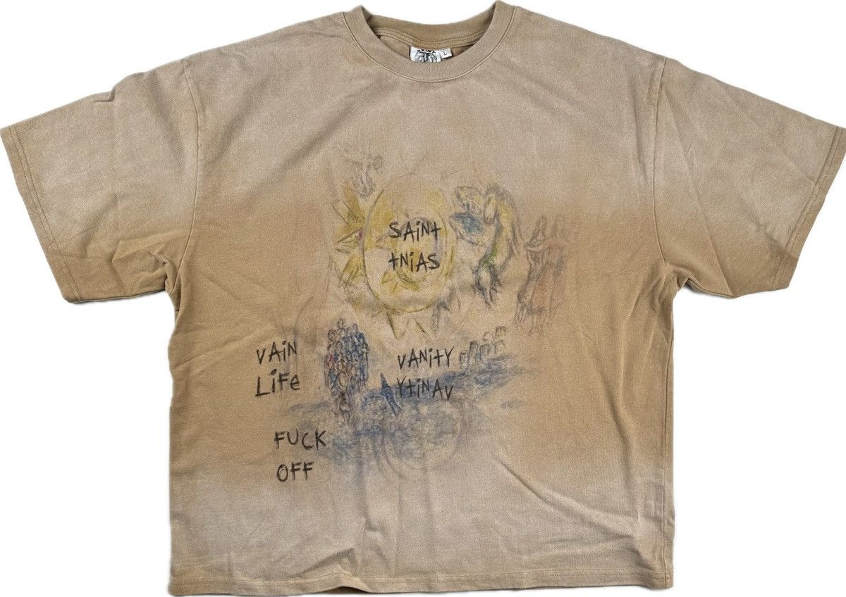Vintage Saint Vanity F*ck Off T-shirt Size US L / EU 52-54 / 3 - 1 Thumbnail