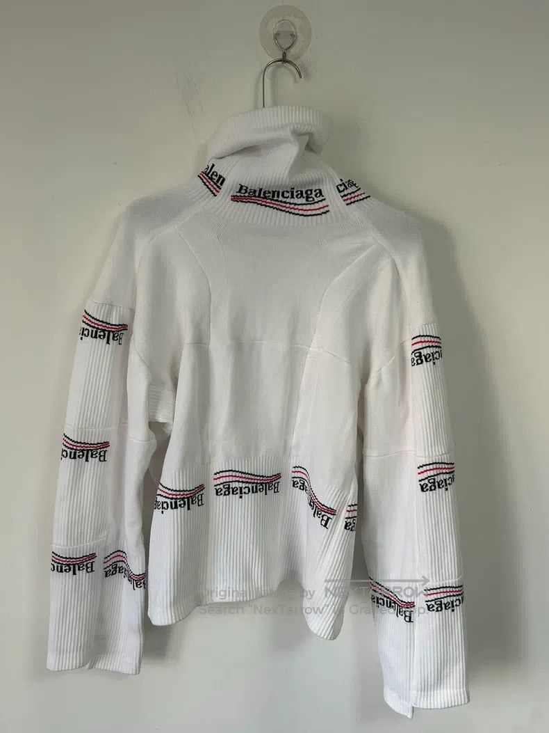 Balenciaga Balenciaga White Coca-Cola logo high neck loose short slee Size US S / EU 44-46 / 1 - 2 Thumbnail