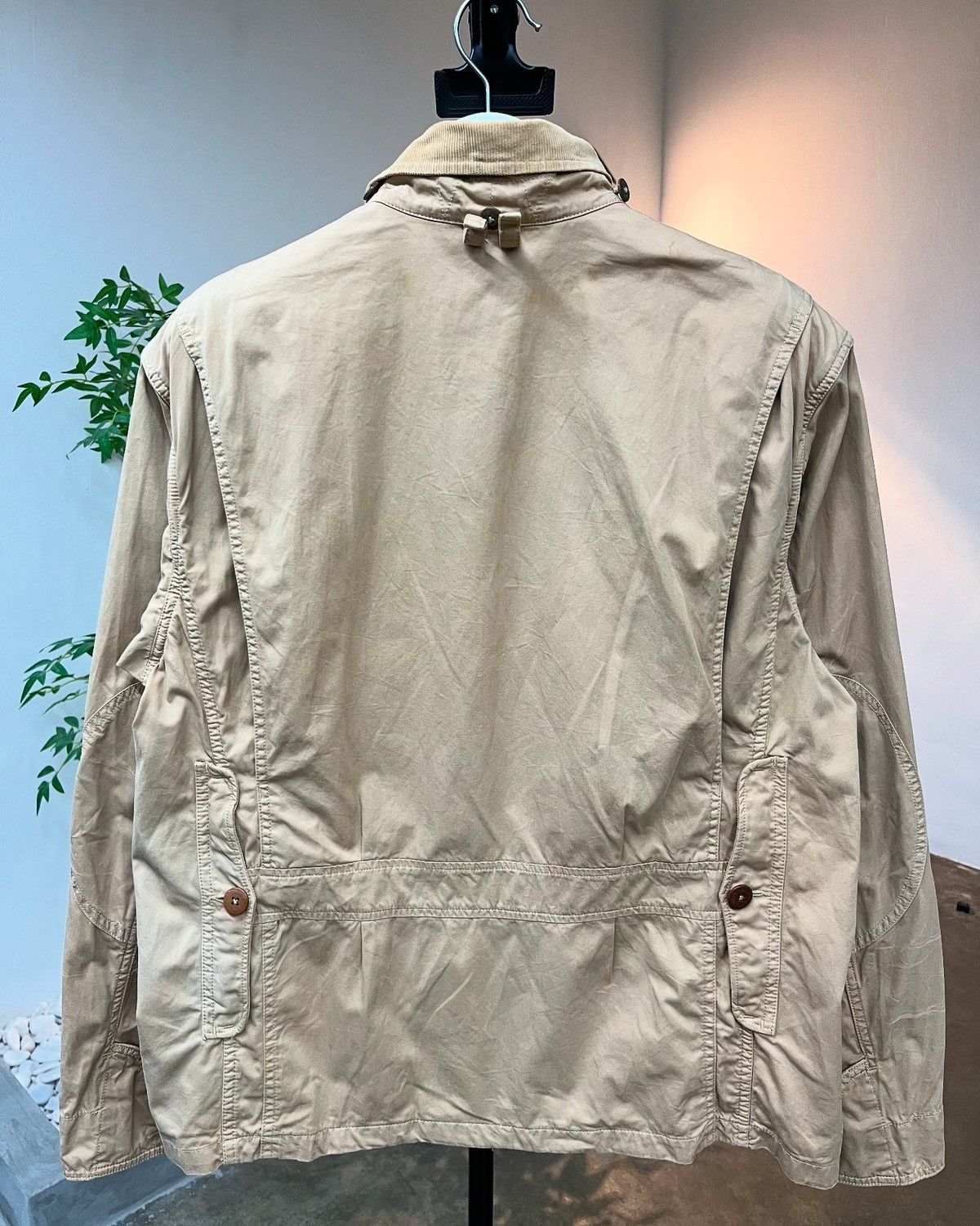 Other VINTAGE 90's POLO RALPH LAUREN HUNTING FIELD JACKET Size US L / EU 52-54 / 3 - 2 Thumbnail