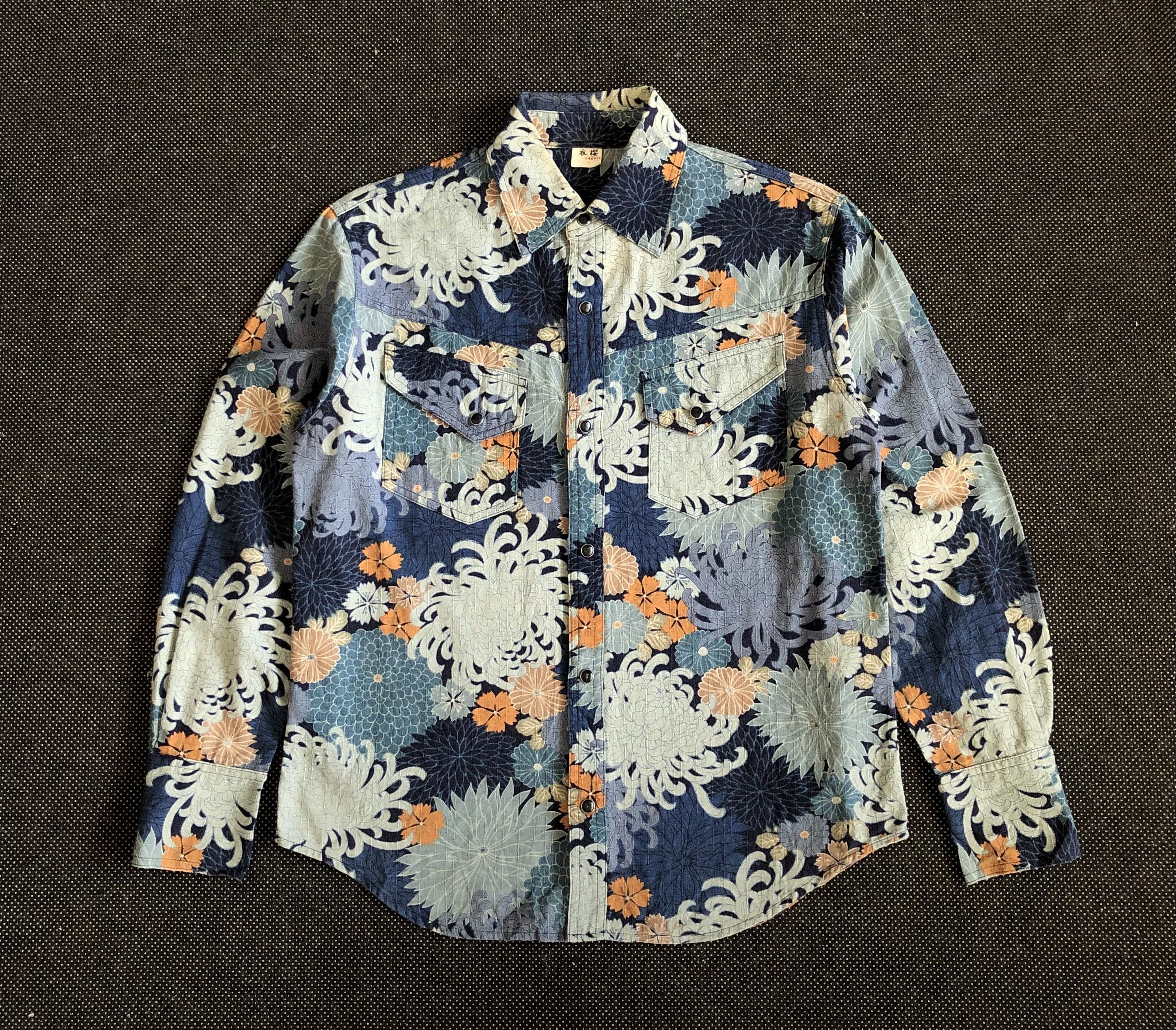 Japanese Brand RARE🔥VINTAGE JAPAN’S NEO CLOTHING FLORAL PRINT COTTON TWILL Size US M / EU 48-50 / 2 - 1 Thumbnail