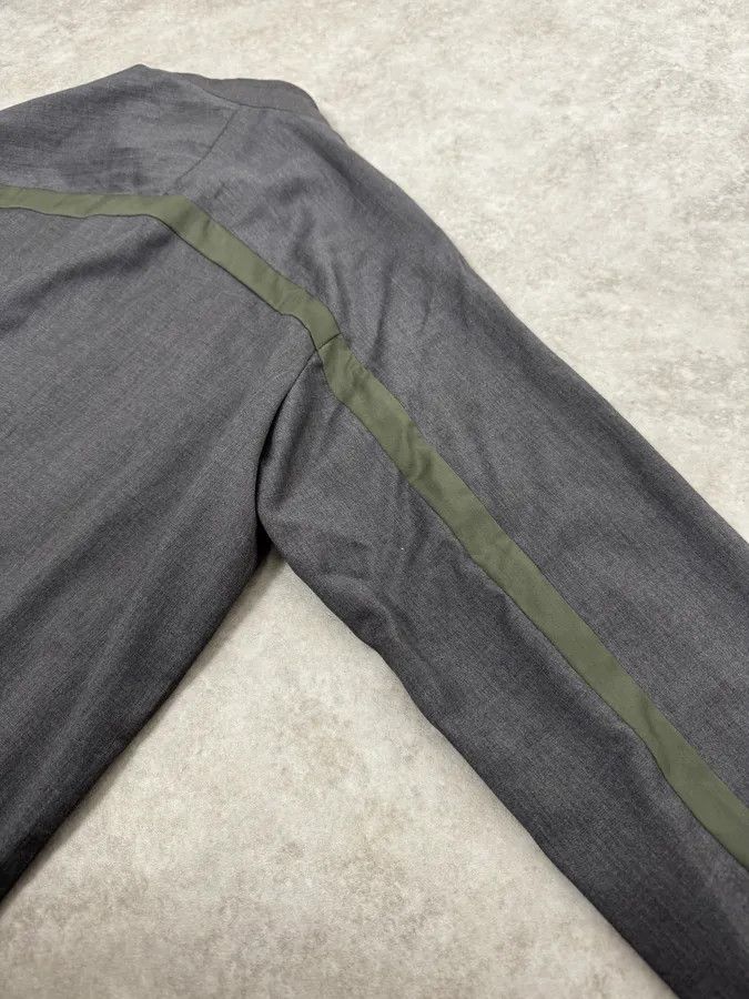 Emporio Armani 2010s Emporio Armani Grey & Olive Lined Cozy Zip-up Jacket Size US M / EU 48-50 / 2 - 8 Thumbnail
