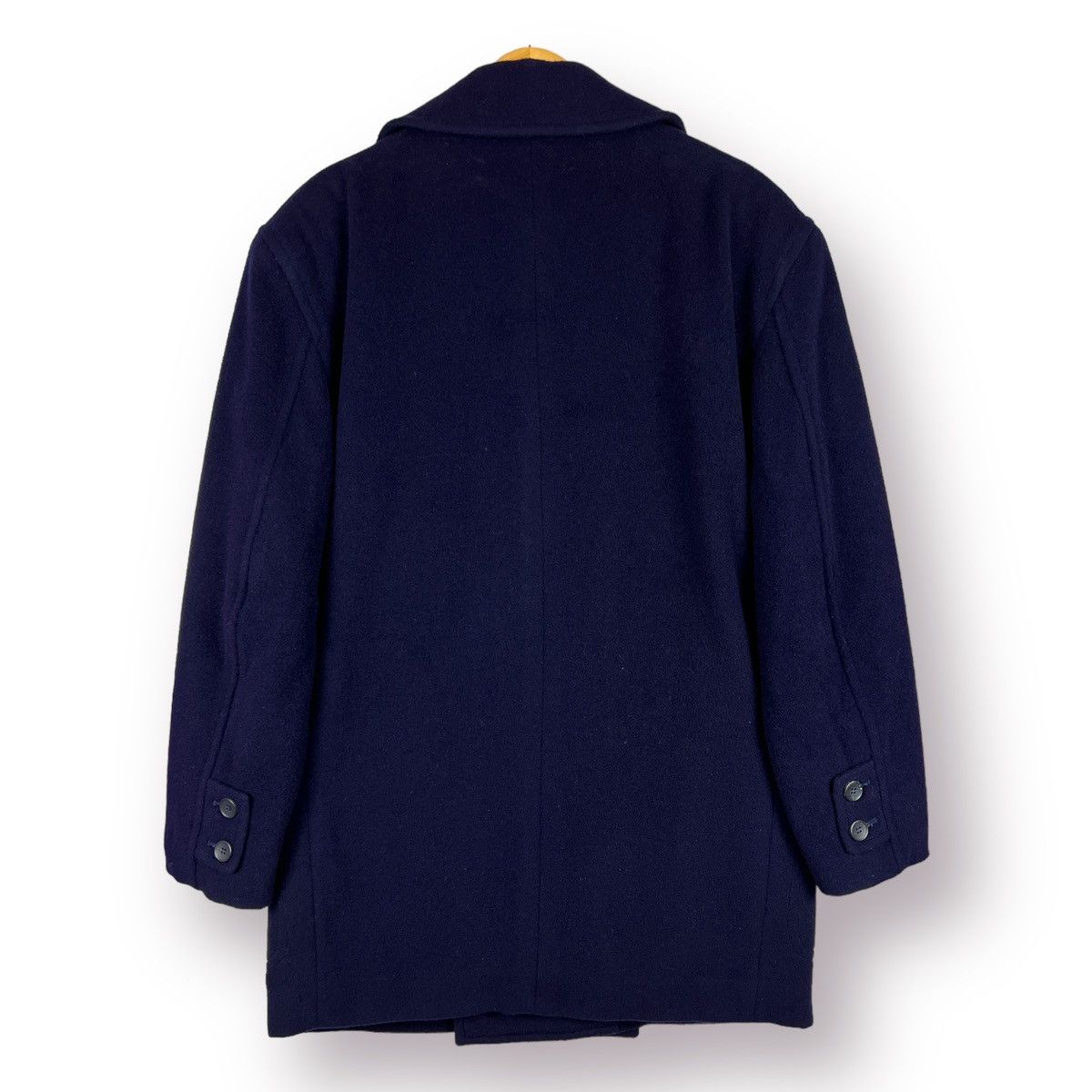 PPFM 🔥 VTG PPFM MANIC USN FW1 WOOL DOUBLE BREAST OVERCOAT JACKET Size US L / EU 52-54 / 3 - 10 Thumbnail