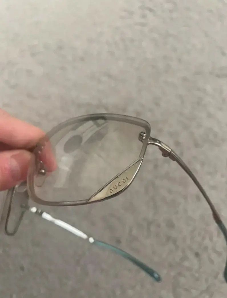 Gucci × Tom Ford × Vintage GUCCI Sunglasses Shield Rimless 90s Wrap GG1692 Vintage Size ONE SIZE - 1 Thumbnail