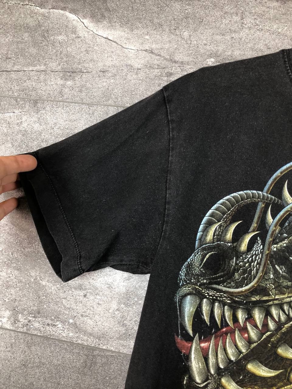 Band Tees Vintage Rock Chang Rare Japanese Dragon Tee T-Shirt Size US M / EU 48-50 / 2 - 3 Thumbnail