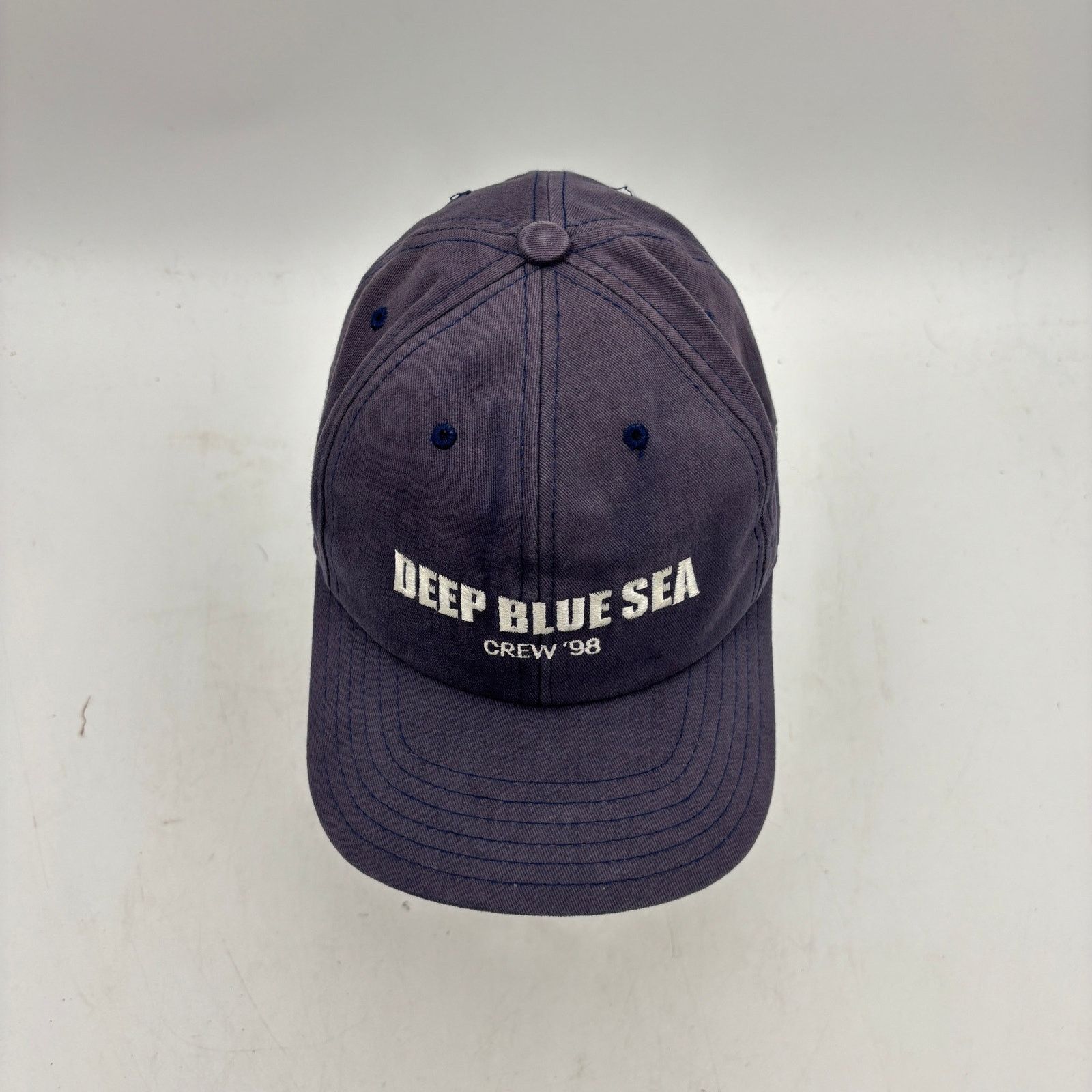 Vintage VTG 1998 Deep Blue Sea Cast Crew Hat Samuel L Jackson Size ONE SIZE - 7 Thumbnail