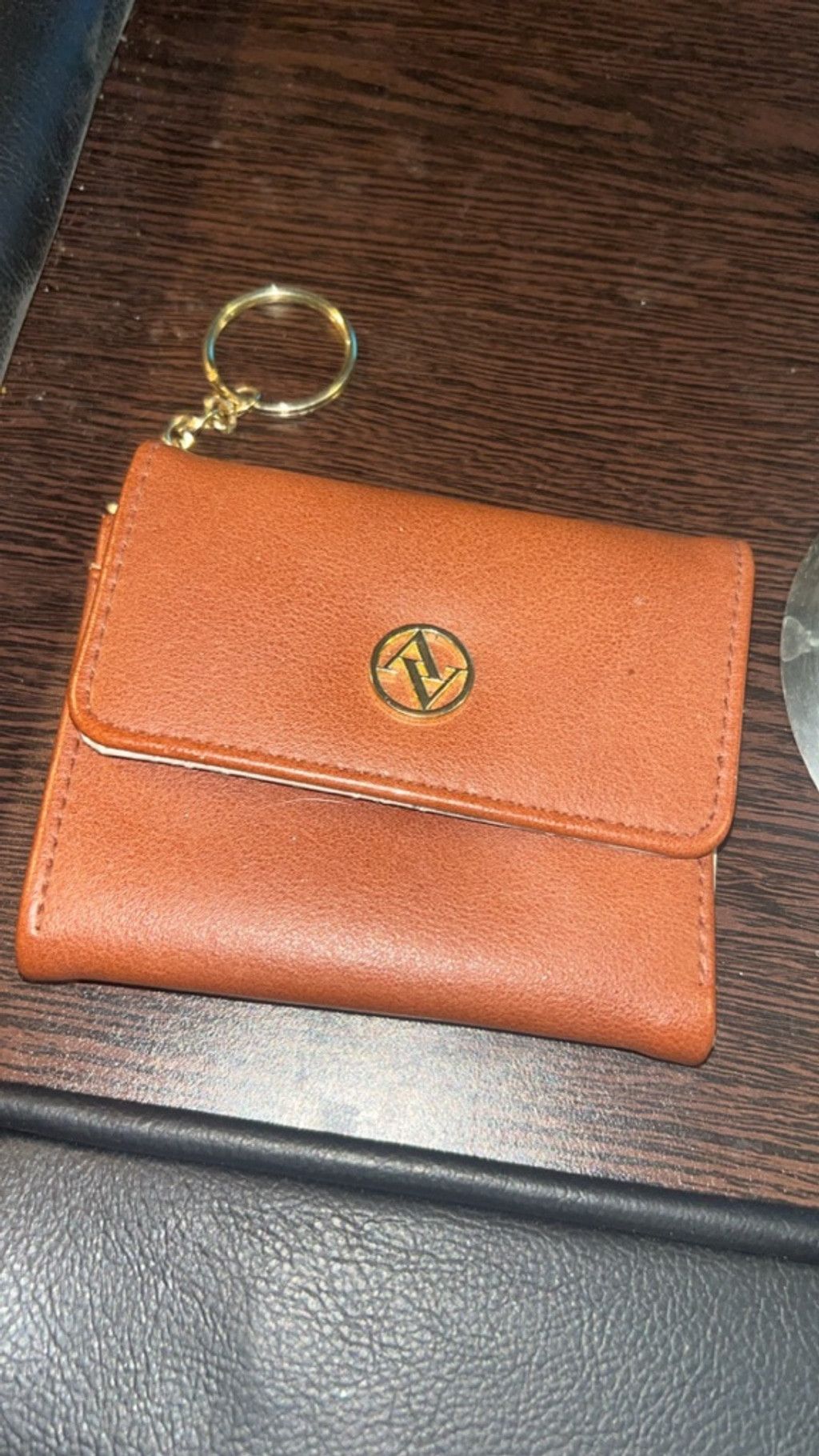 The Unbranded Brand Women's Brown Key & Card Holder One Size Size ONE SIZE - 1 Thumbnail