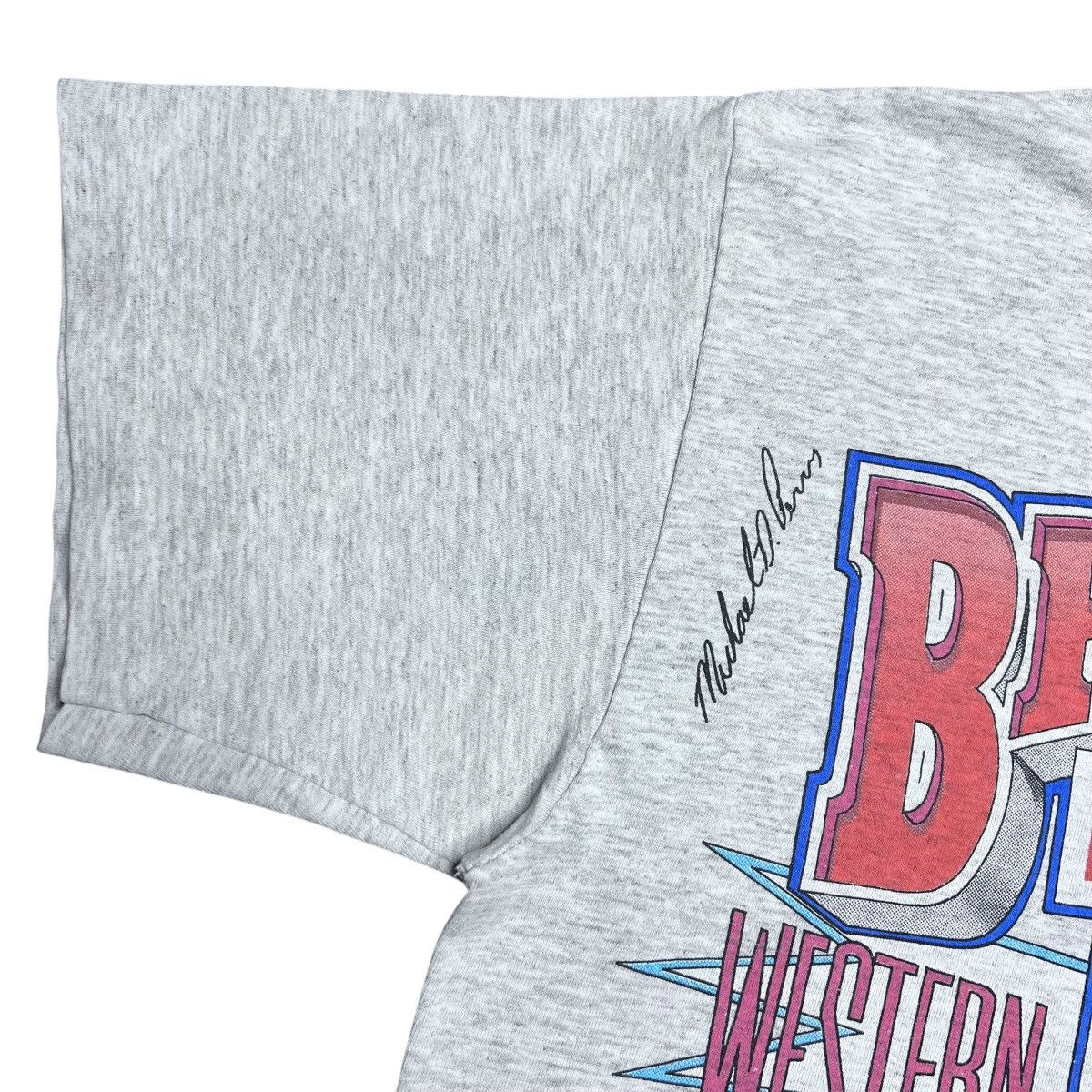 NFL × Vintage Vintage 1996 NFL Denver Broncos Champions Spell Out 3D Tee Size US L / EU 52-54 / 3 - 6 Thumbnail