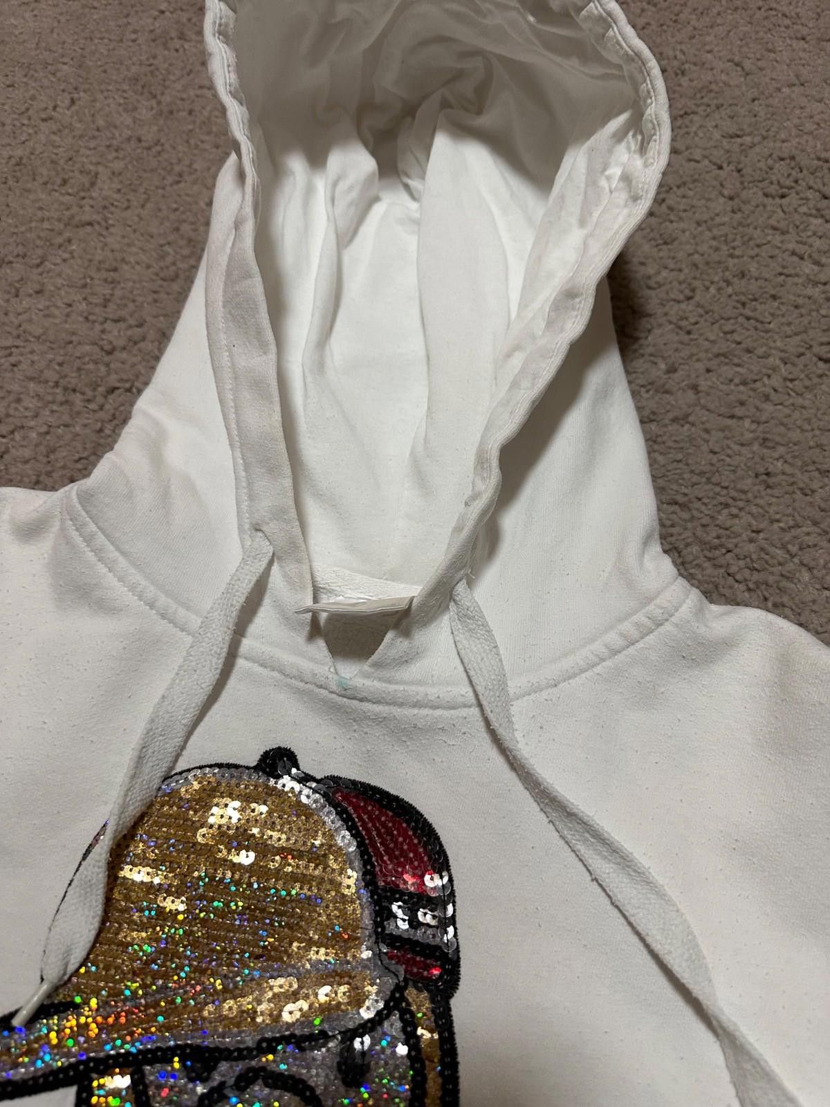 Other Baby Milo Vintage Unisex Hoodie White Size M Size US M / EU 48-50 / 2 - 6 Thumbnail