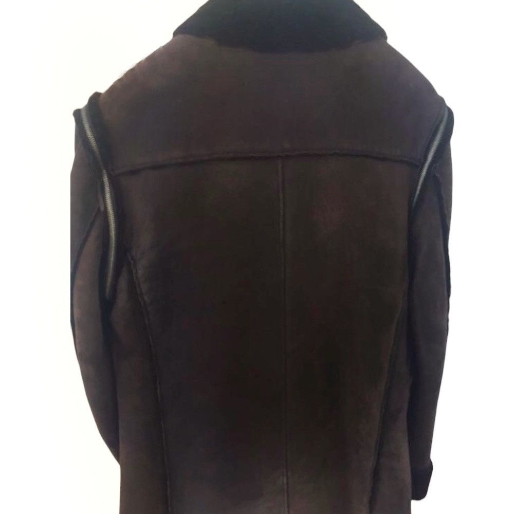 Dolce & Gabbana 🧿leather shearling jacket/vest on carabiners brown Size US L / EU 52-54 / 3 - 5 Thumbnail