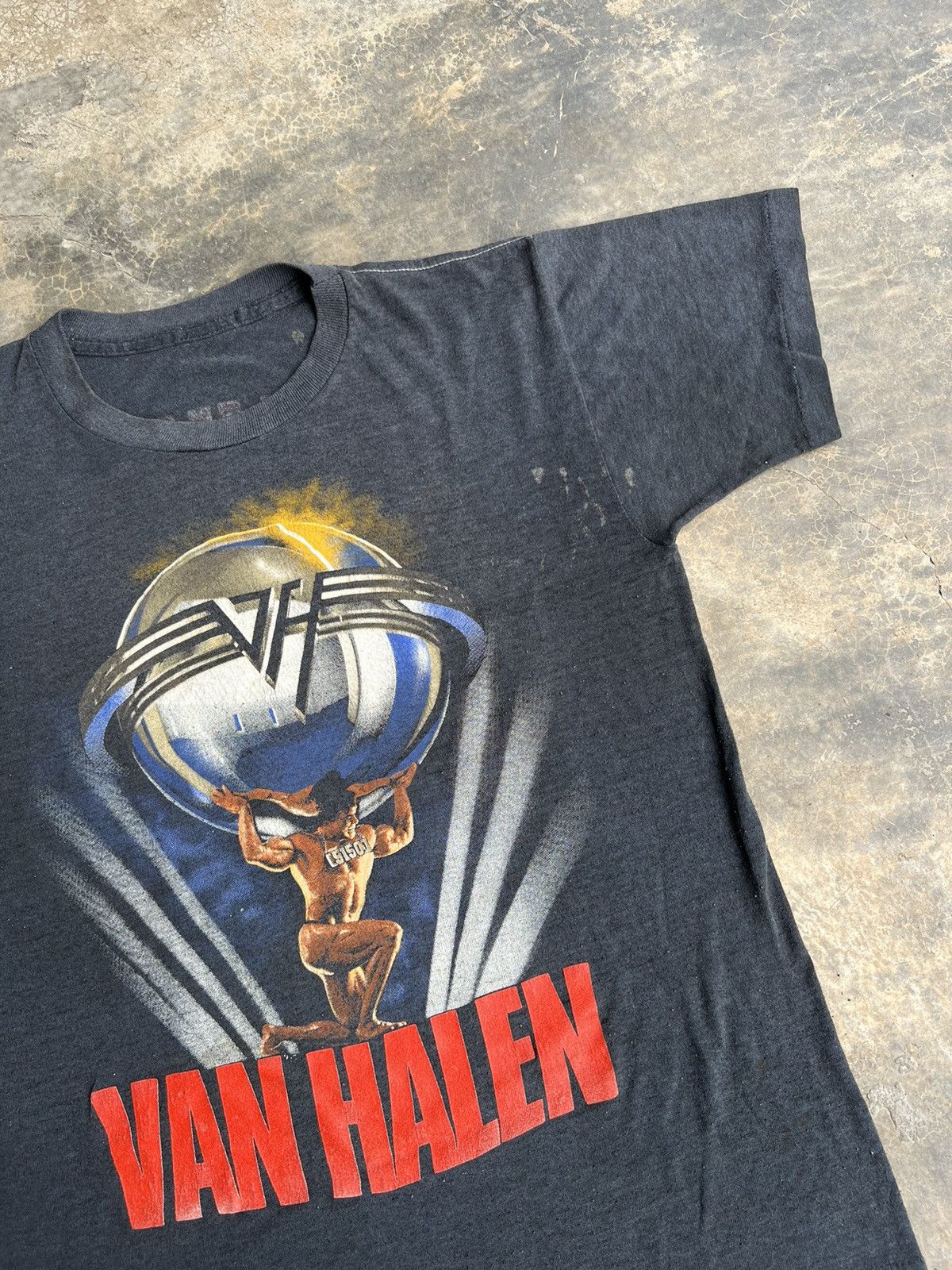 Band Tees Vintage 80s Van Halen 5150 Tour Rock Band Tees Size US S / EU 44-46 / 1 - 3 Thumbnail