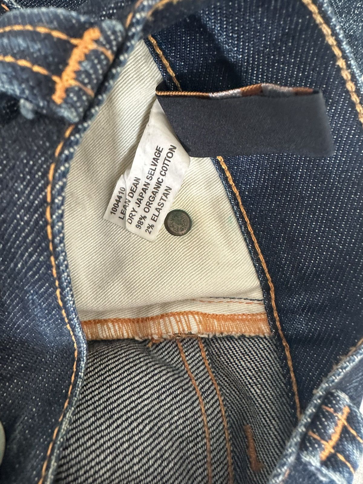 Nudie Jeans Nudie Jeans Lean Dean Selvage 31 x 30 Size US 31 - 12 Thumbnail