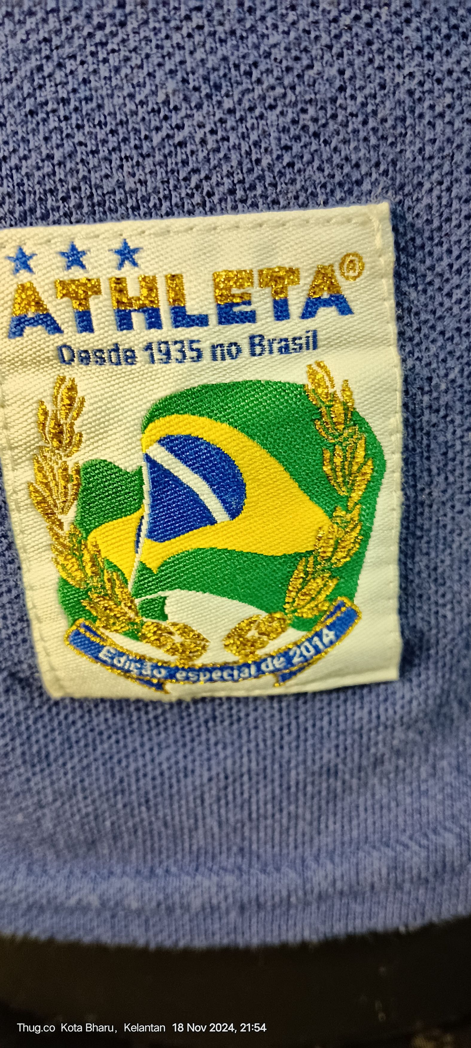 Japanese Brand Vintage Athleta football club brasil Size US M / EU 48-50 / 2 - 4 Thumbnail
