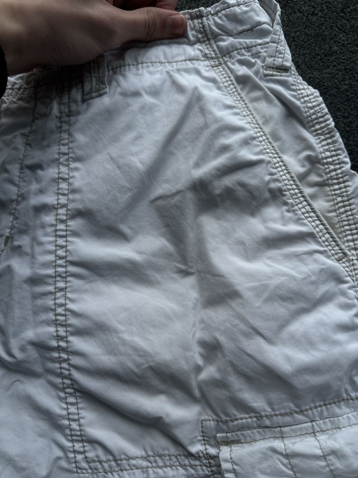 Armani ARMANI JEANS 🚨 CARGO WHITE PANTS LUXURY PANTS MULTIPOCKET Size US 32 / EU 48 - 8 Thumbnail