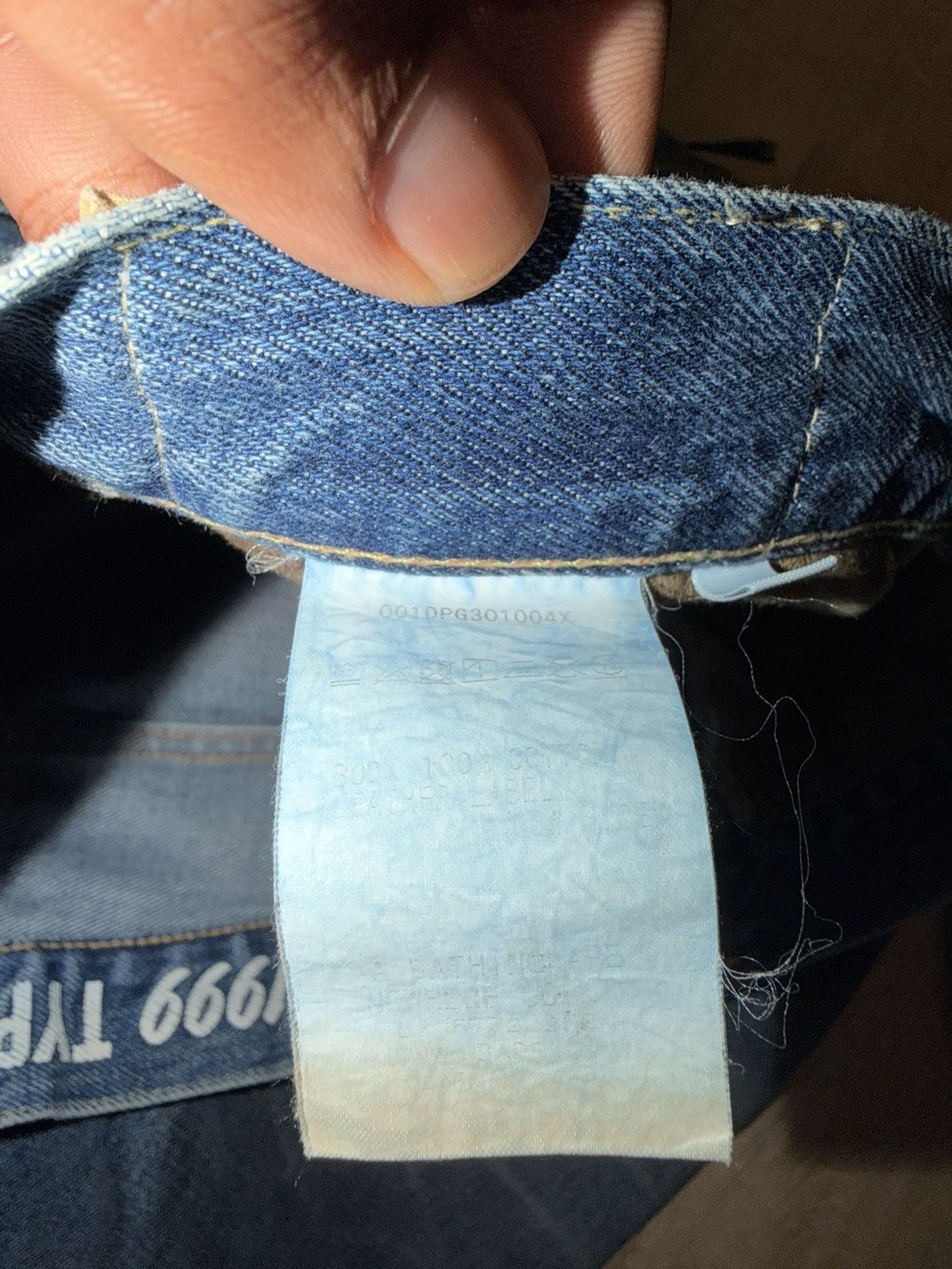 Bape 1999 TYPE-02 PATCHWORK DAMAGED DENIM PANTS Size US 30 / EU 46 - 7 Thumbnail