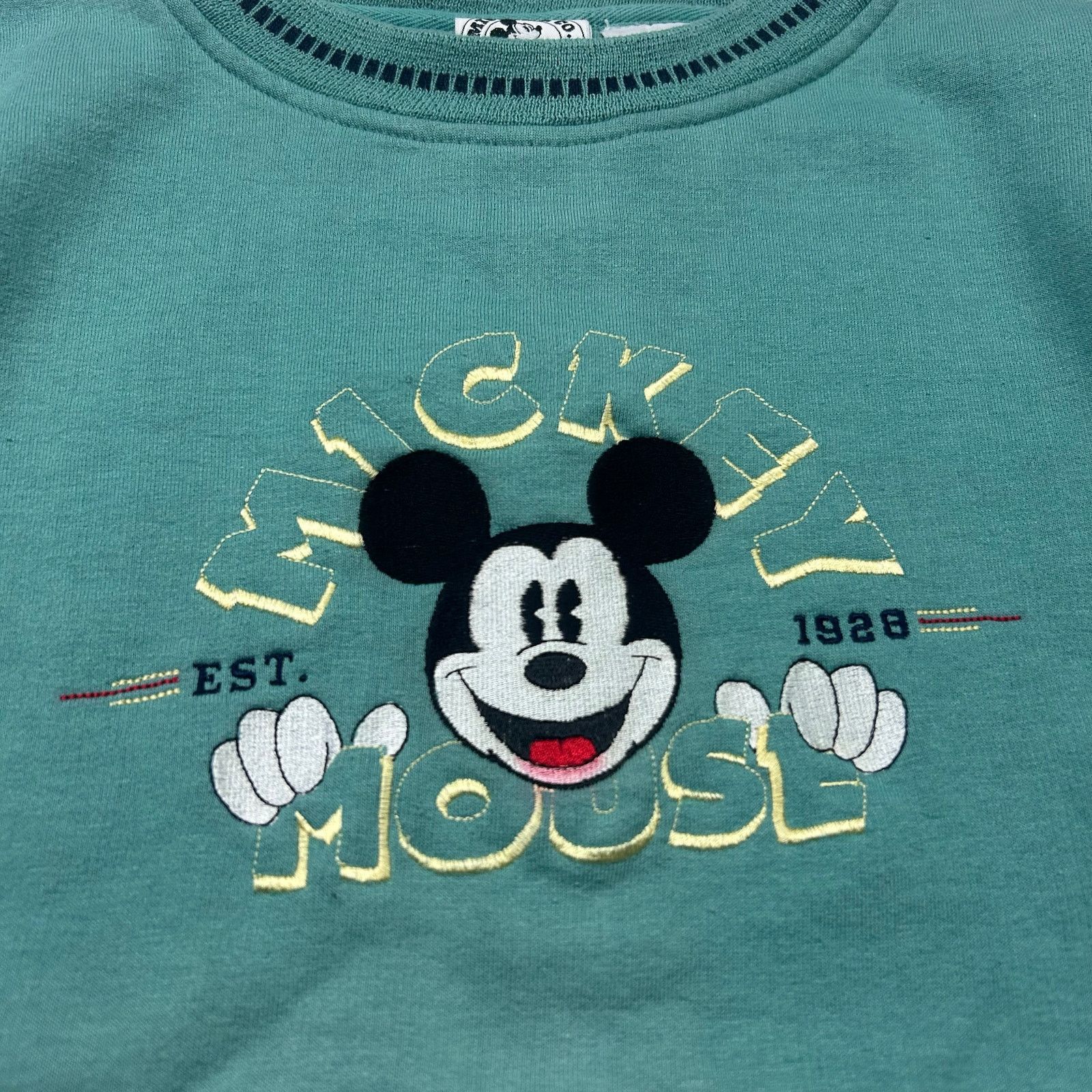 Disney × Mickey & Co. × Vintage Vintage Mickey & Co. Disney Mickey Mouse Crewneck Size US L / EU 52-54 / 3 - 2 Thumbnail