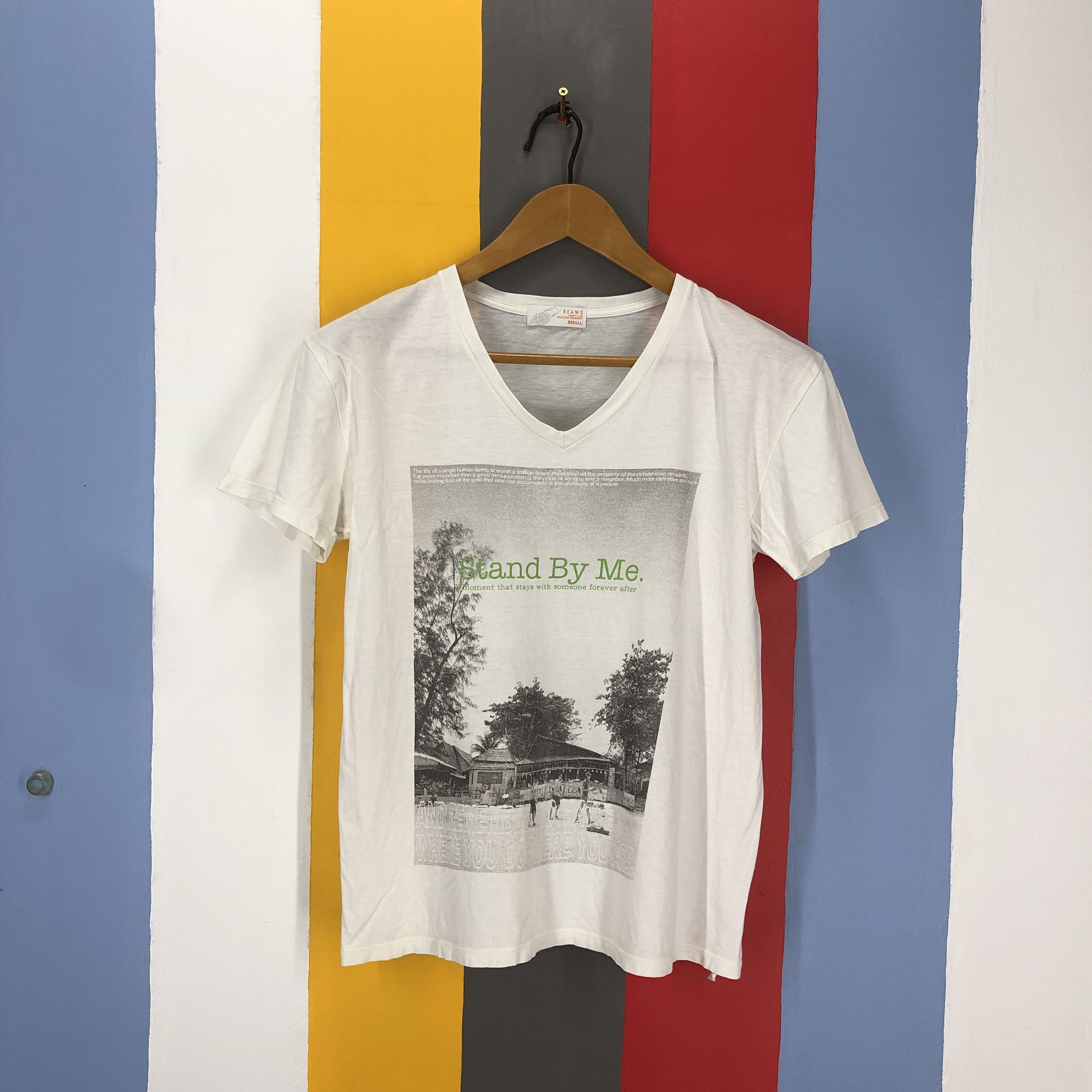 Beams Japan Stand By Me BEAMS Crew Neck T Shirt #1497/AZ Size US S / EU 44-46 / 1 - 1 Thumbnail