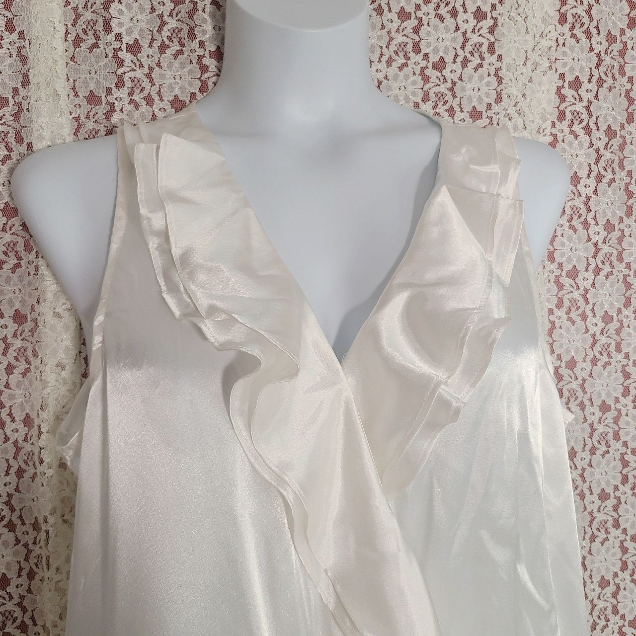 White House Black Market NWT Vintage 90s white house black market white tank large Size L / US 10 / IT 46 - 4 Thumbnail