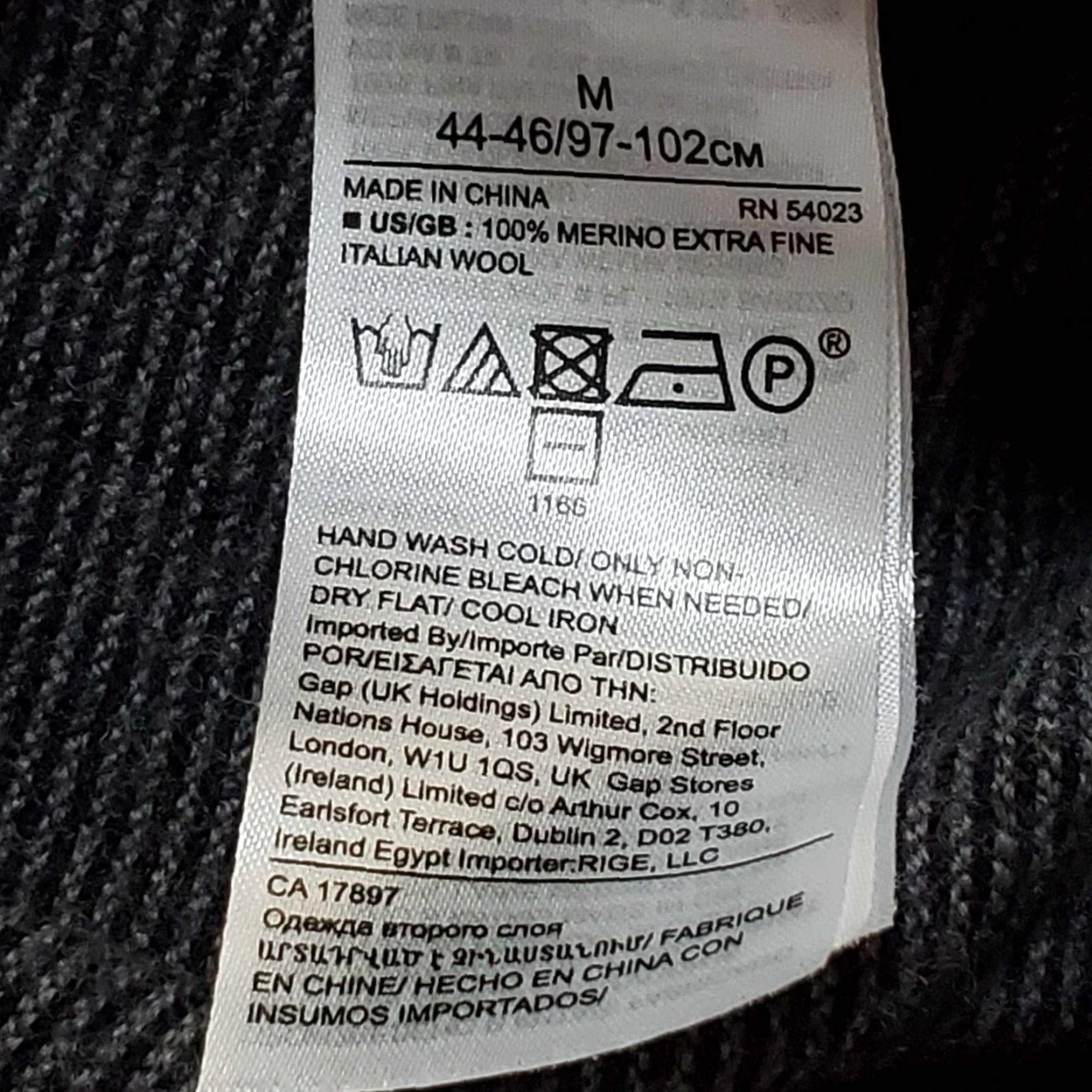 Banana Republic Banana Republic Sweater Men M Gray Merino Wool Baruffa Italian Classic Preppy Pullover Crew Neck Knit Size US M / EU 48-50 / 2 - 8 Thumbnail
