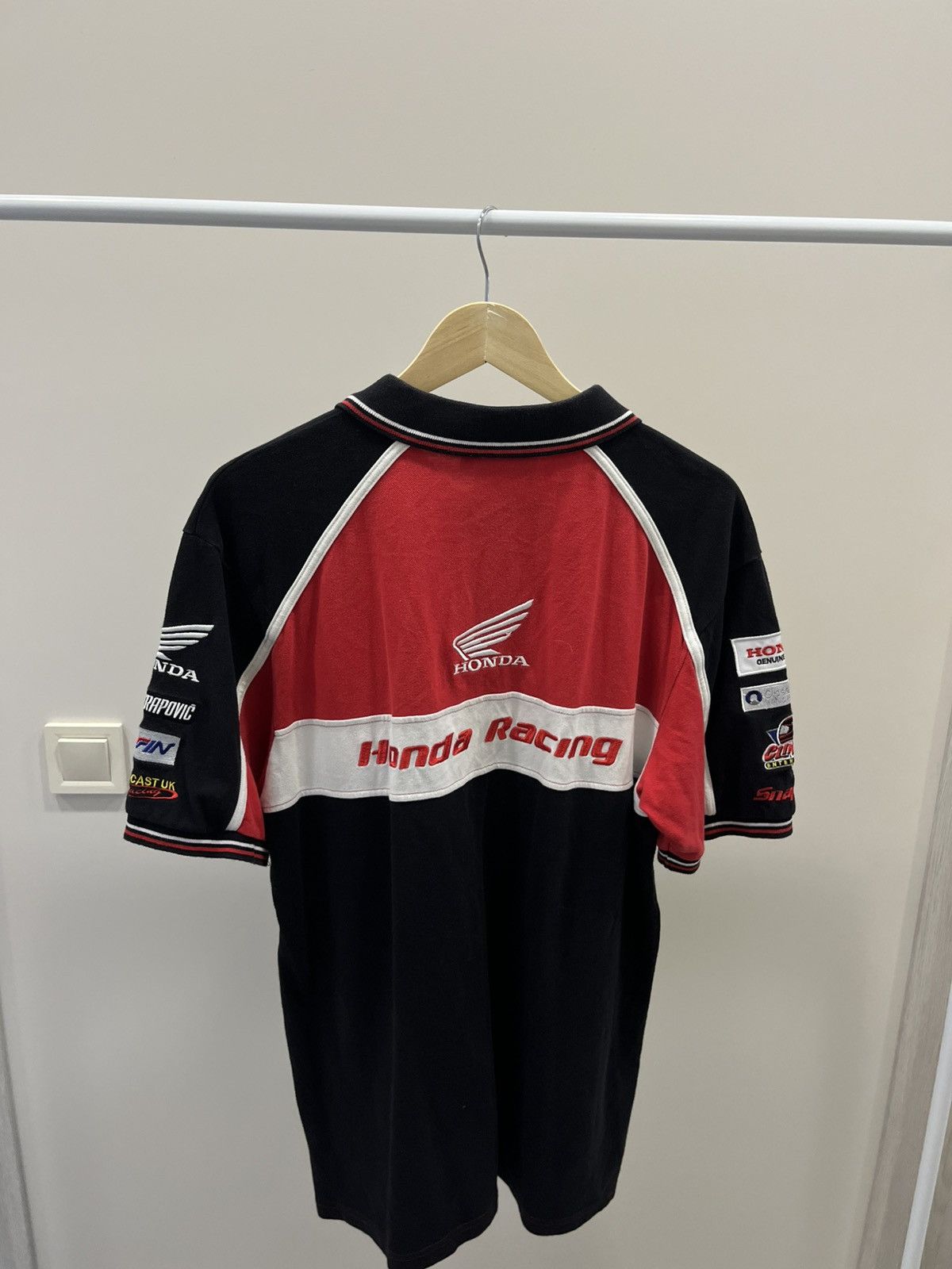 Honda Vintage y2k 90s Honda Racing polo shirt Size US L / EU 52-54 / 3 - 2 Thumbnail