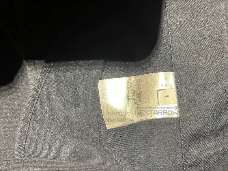 Thom Browne Thom Browne Sleeve label single row long sleeve button shi Size US S / EU 44-46 / 1 - 3 Thumbnail