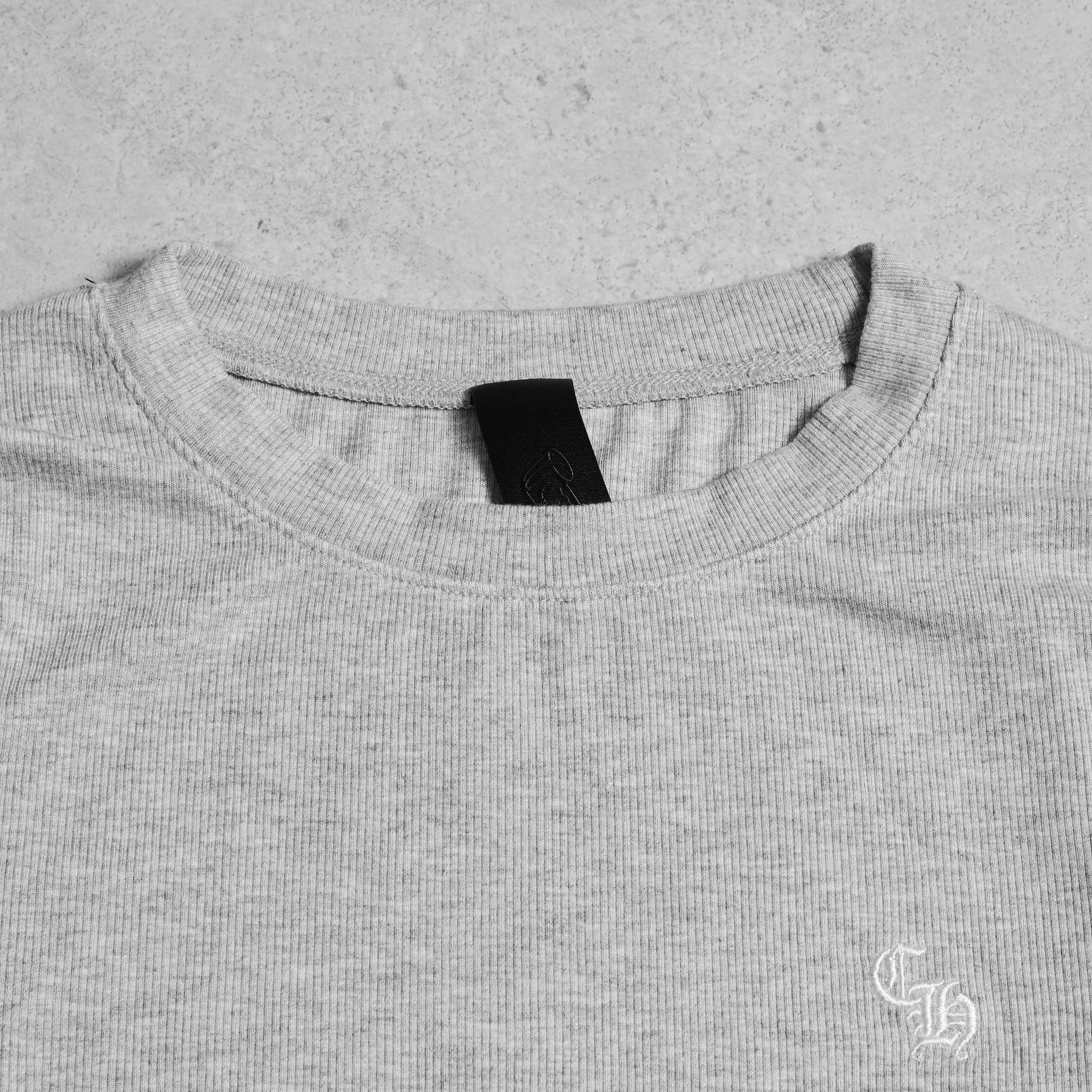 Chrome Hearts CHROME HEARTS Bad Seed CH Embroidered Grey Long Sleeve Size M / US 6-8 / IT 42-44 - 4 Thumbnail