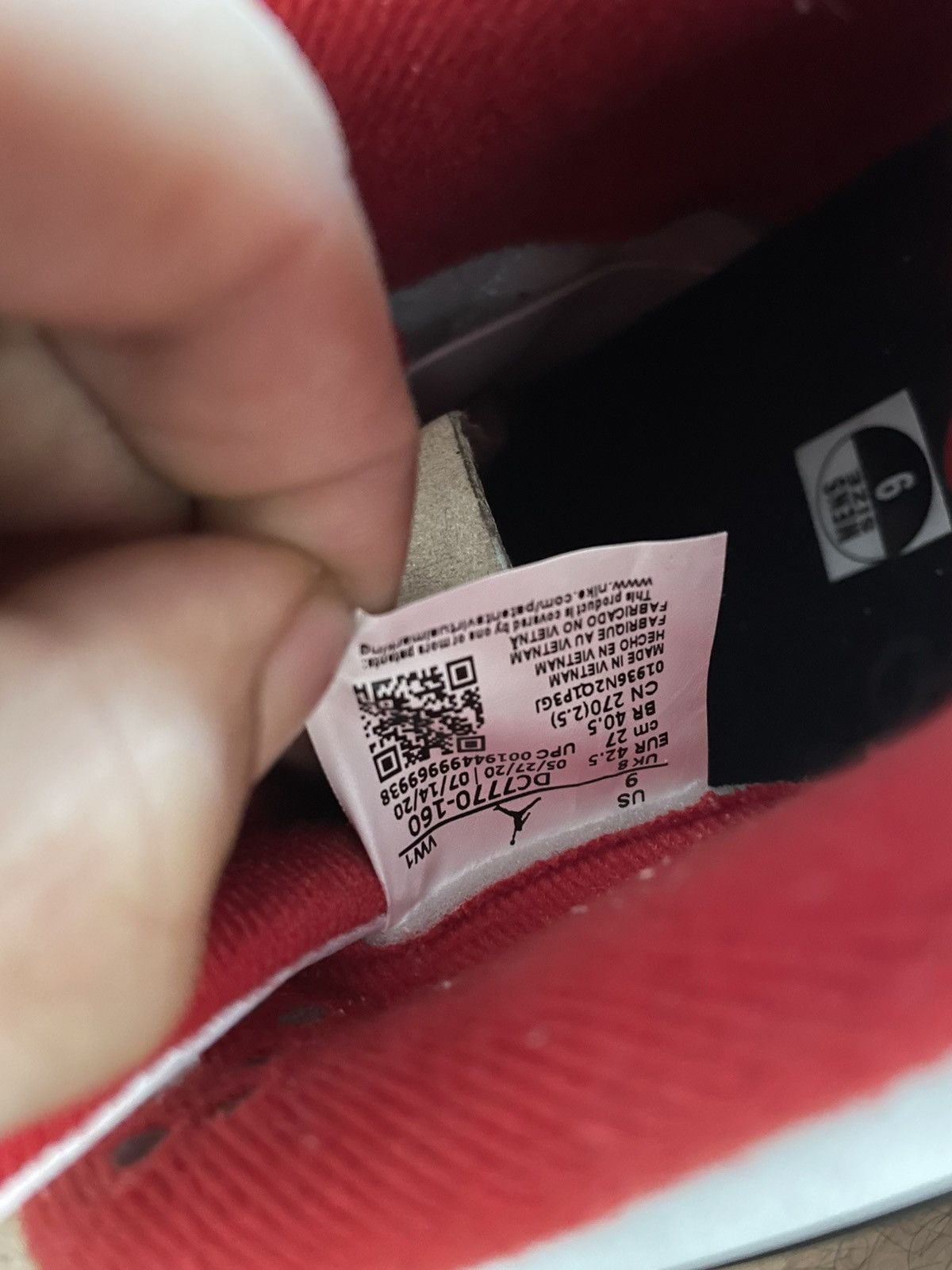 Jordan Brand Jordan 4 Fire Red Size US 9 / EU 42 - 7 Thumbnail
